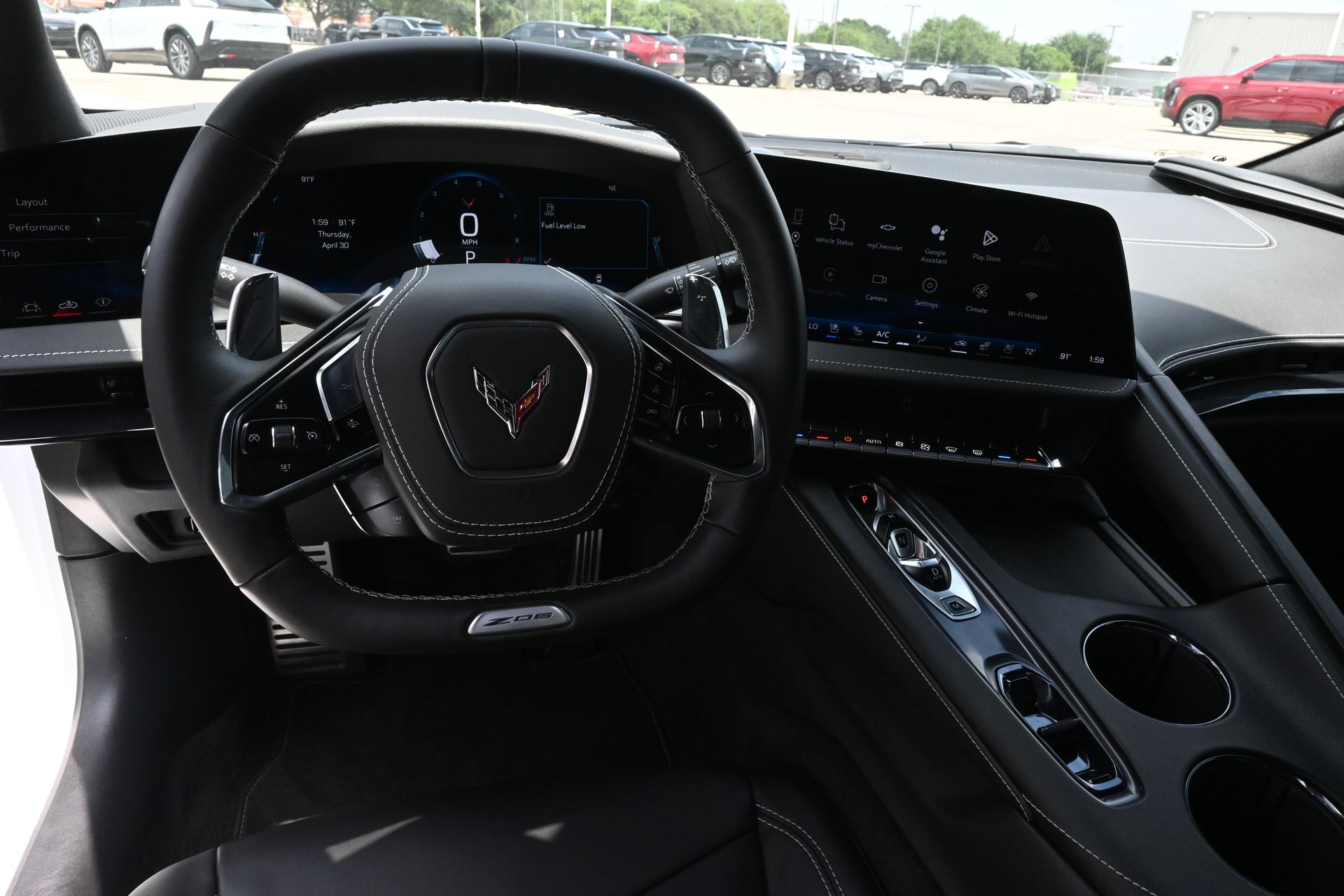 2026 Chevrolet Corvette Z06 White at Classic Elite Chevrolet Sugar Land
