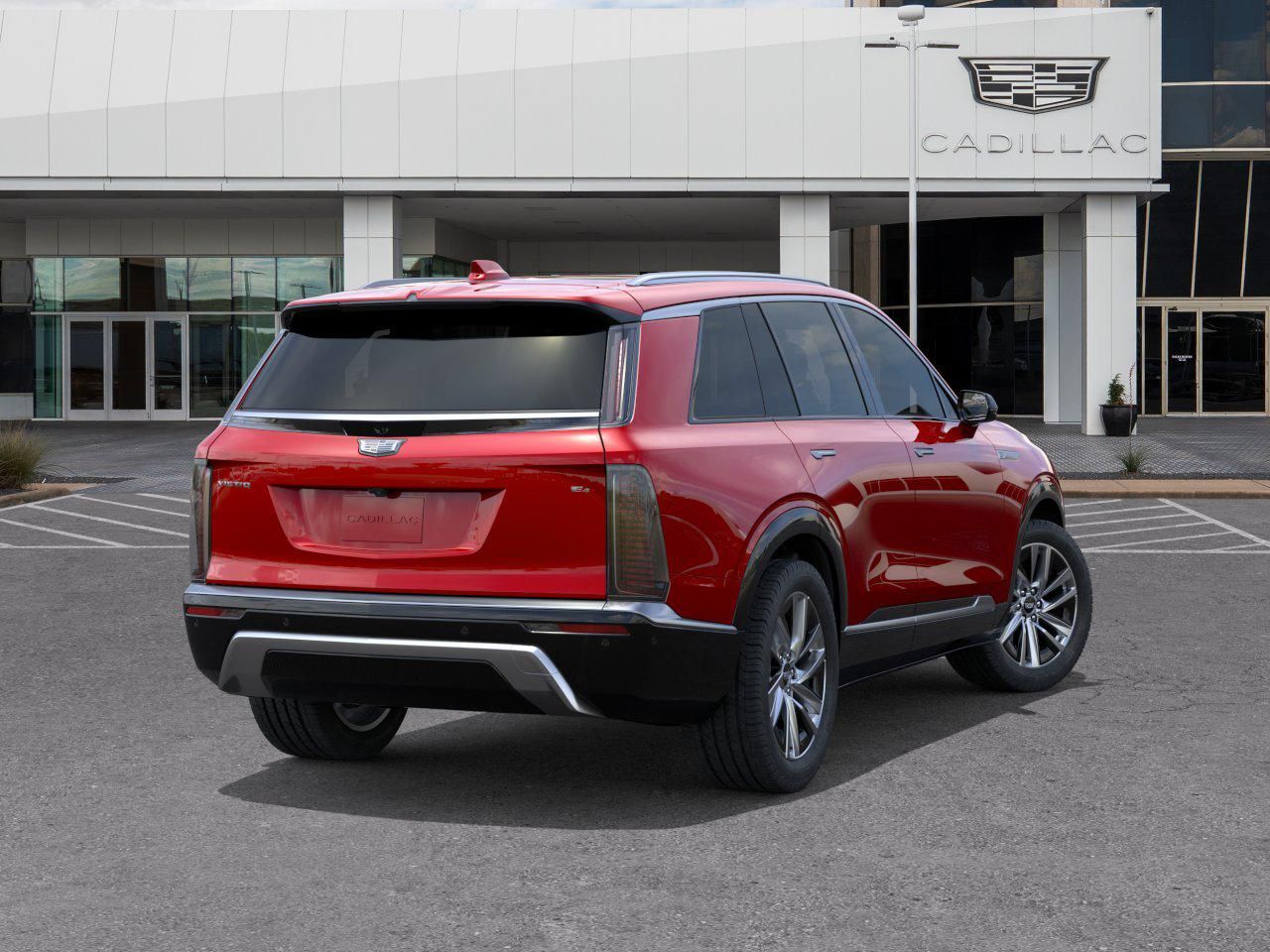 2027 Cadillac VISTIQ Luxury Red at Bayway Cadillac of The Woodlands