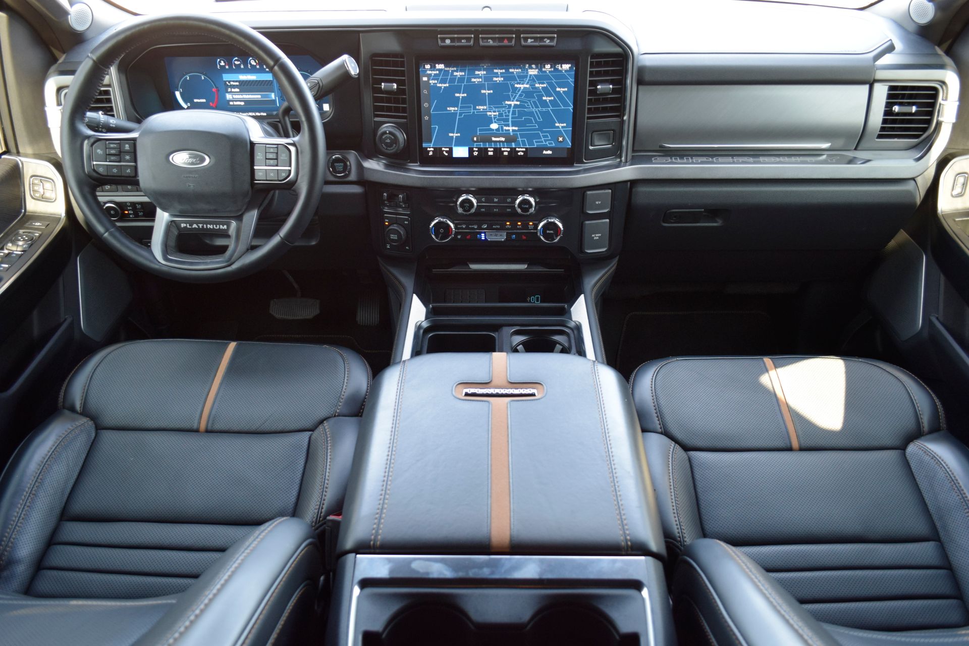 2024 Ford F-250SD Platinum Gray at Tom Peacock Cadillac