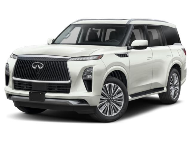 2026 INFINITI QX80 LUXE White at Genesis of Spring