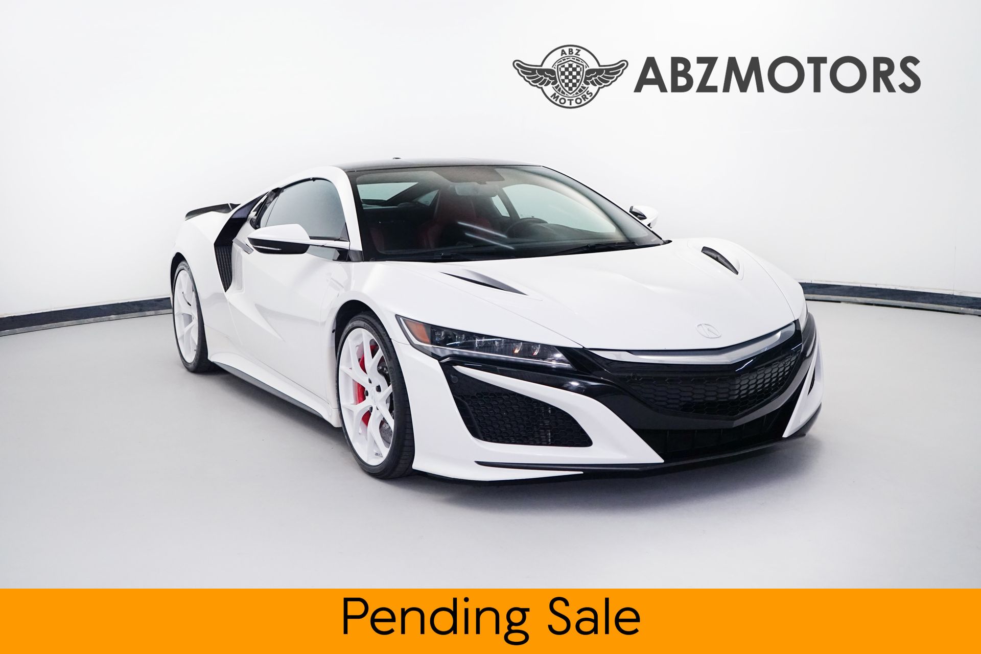 White 2017 Acura NSX Coupe All-Wheel Drive Automatic