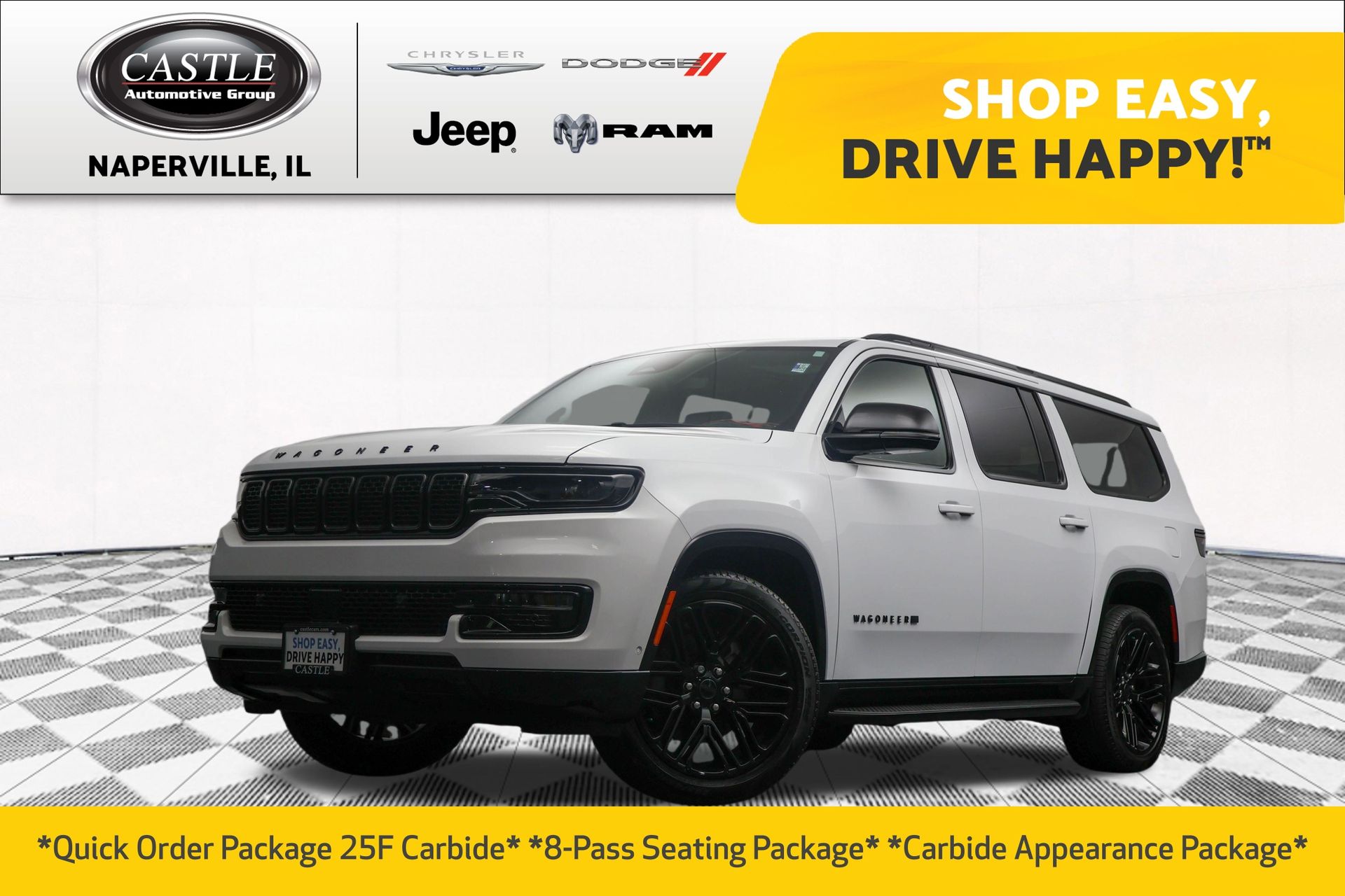 2025 Jeep Wagoneer L Blanco (Bright White Clearcoat) SUV/Crossover Todo terreno 8 velocidades Automática