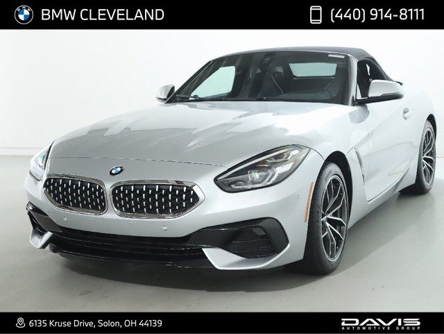 Glacier Silver Metallic 2020 BMW Z4 Convertible 8-Speed Automatic