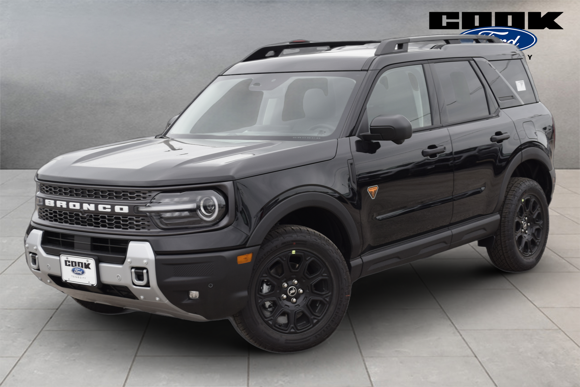 2026 Ford Bronco Sport Badlands Black at Classic Ford Galveston
