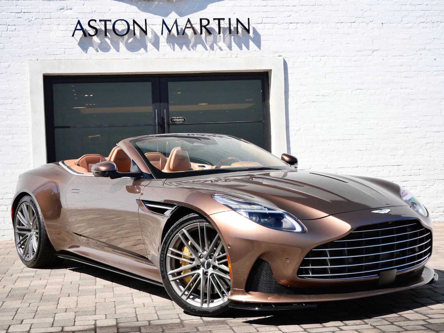 Magneto Bronze 2024 Aston Martin DB12 Convertible Rear-Wheel Drive 8-Speed Automatic
