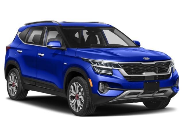 2021 Kia Seltos SX Blue at DeMontrond Auto Country