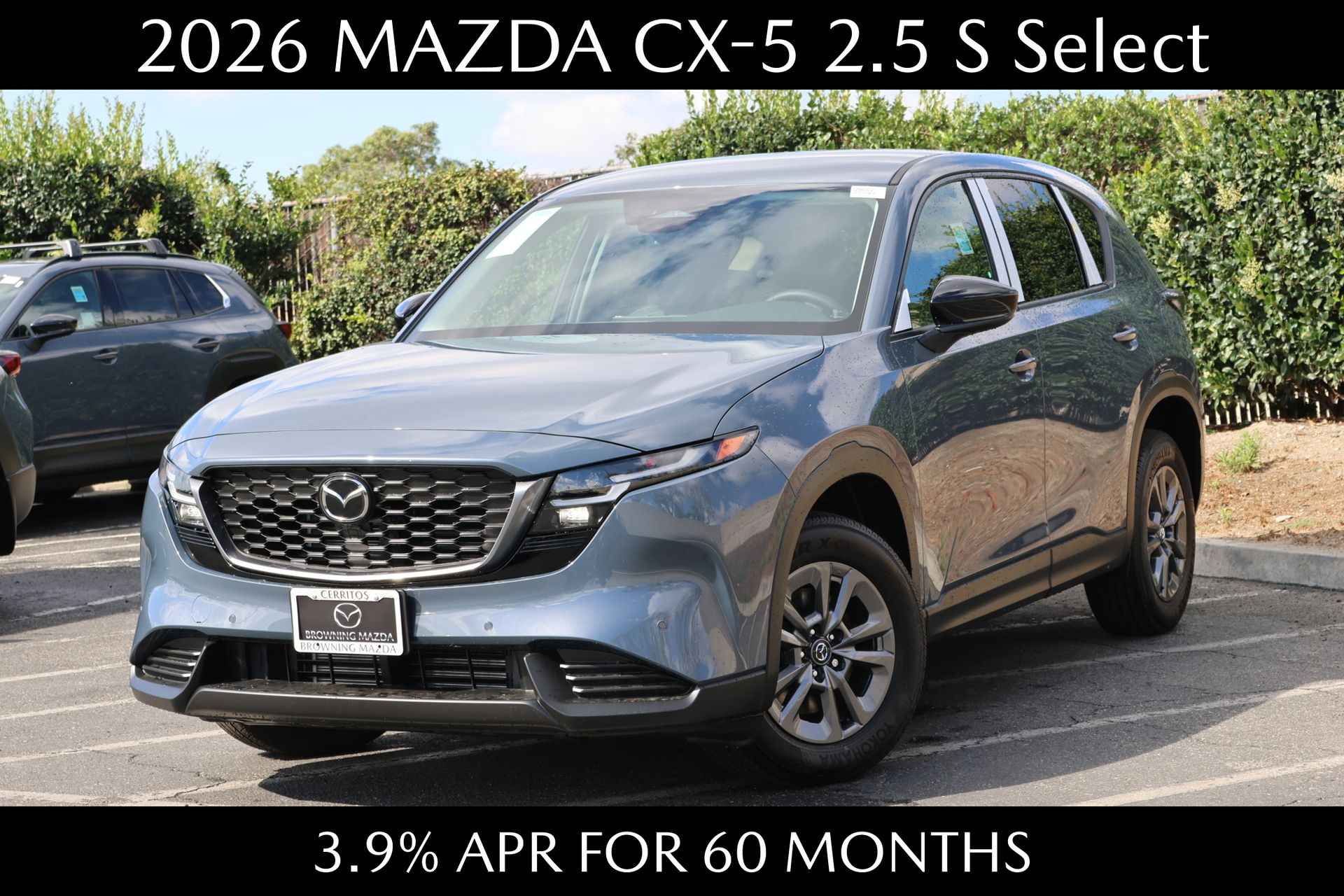 Polymetal Gray Metallic 2026 Mazda CX-5 2.5 S Select AWD SUV / Crossover All-Wheel Drive 6-Speed Automatic