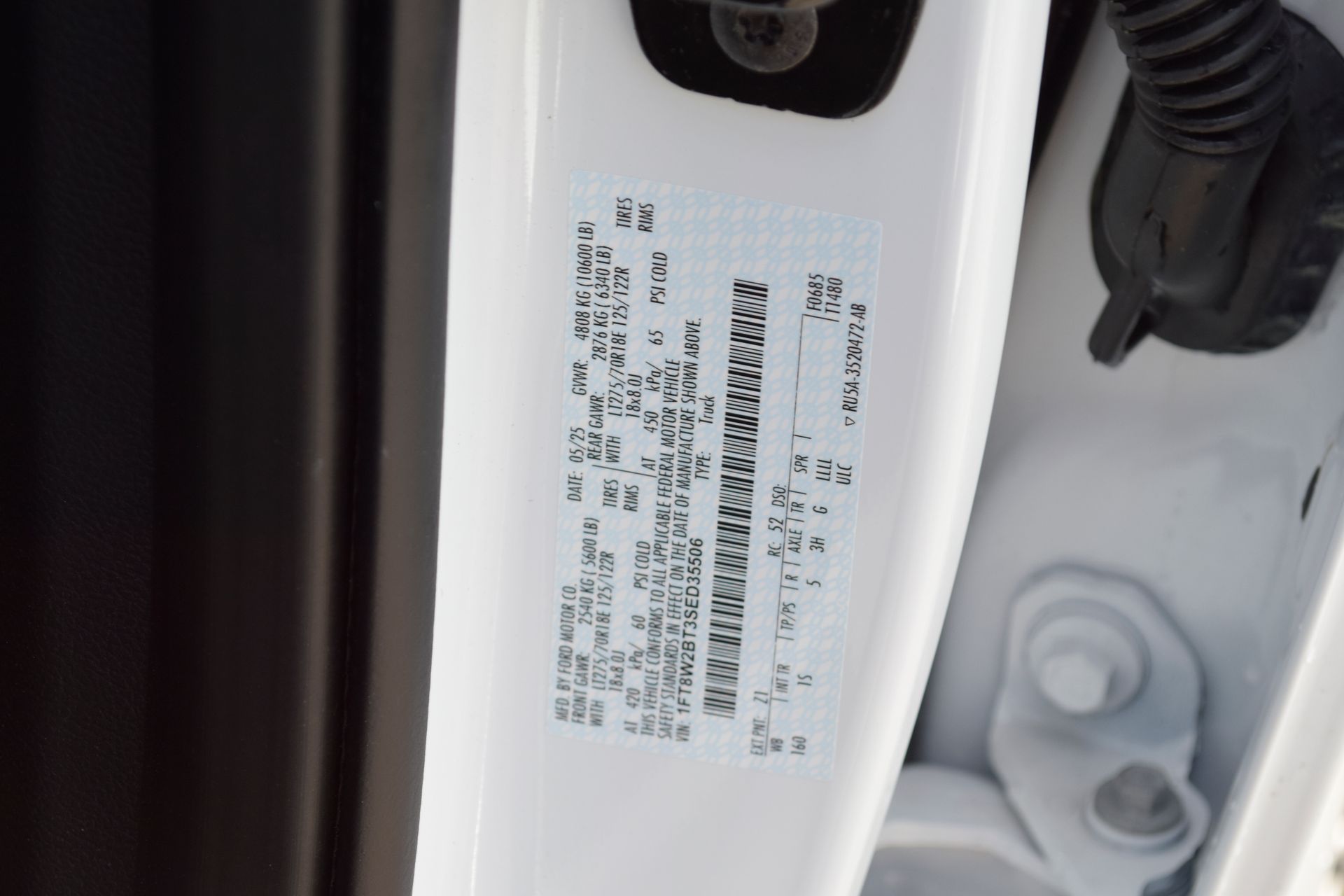2025 Ford F-250SD XL White at Legacy Ford