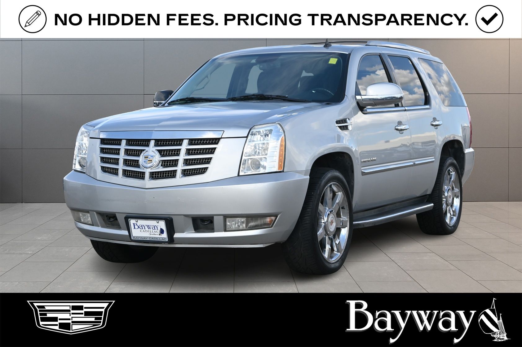 2012 Cadillac Escalade Luxury Silver at Bravo Nissan