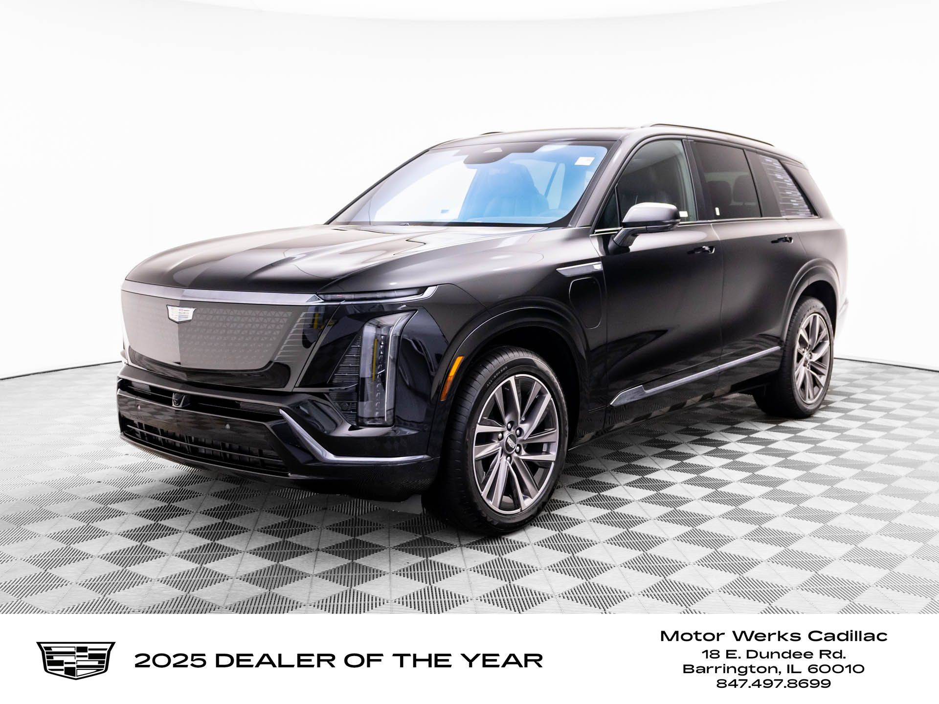 Stellar Black Metallic 2026 Cadillac VISTIQ Sport AWD SUV / Crossover All-Wheel Drive 1-Speed Automatic