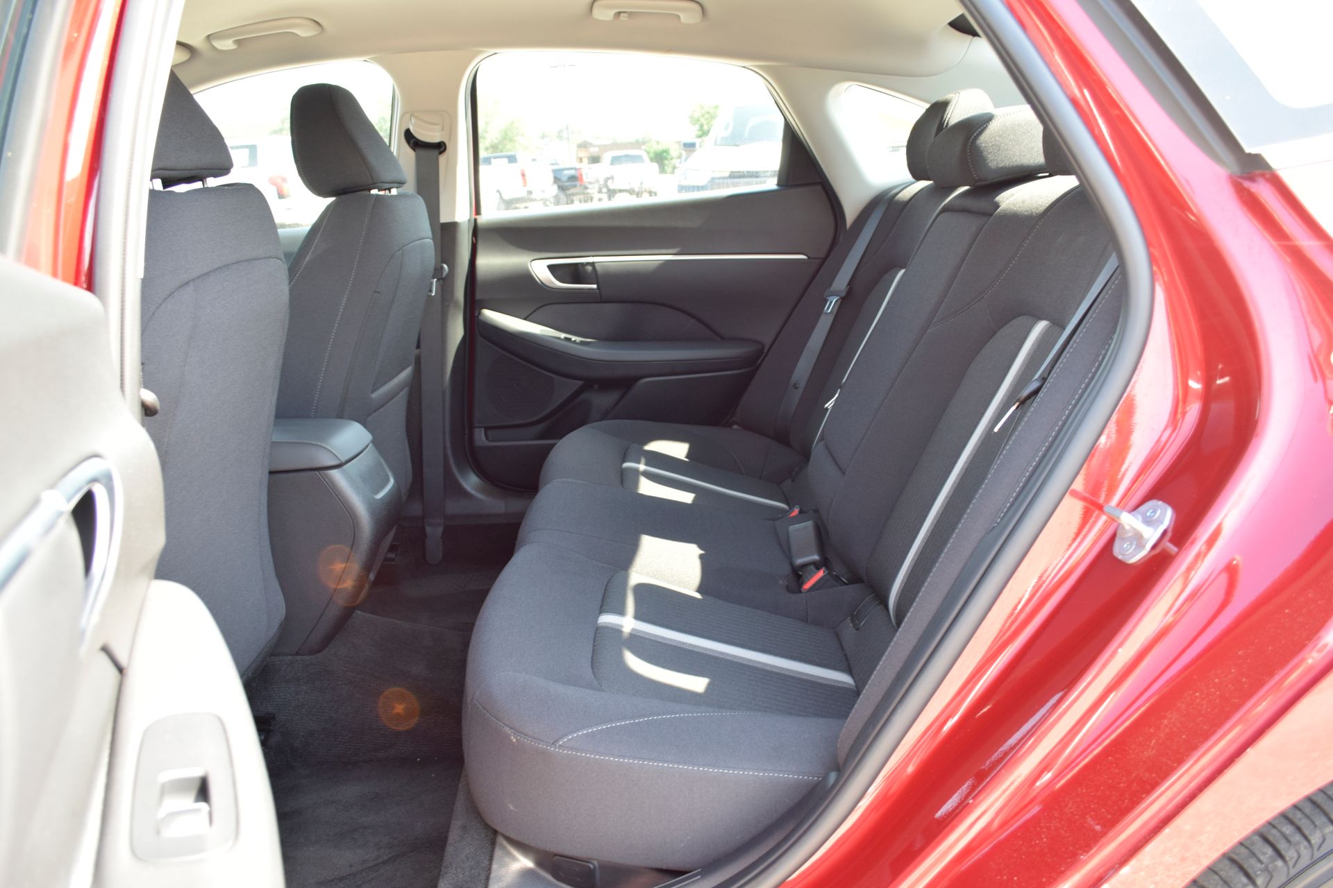 2025 Hyundai Sonata SEL Red at Classic Elite Chevrolet Sugar Land