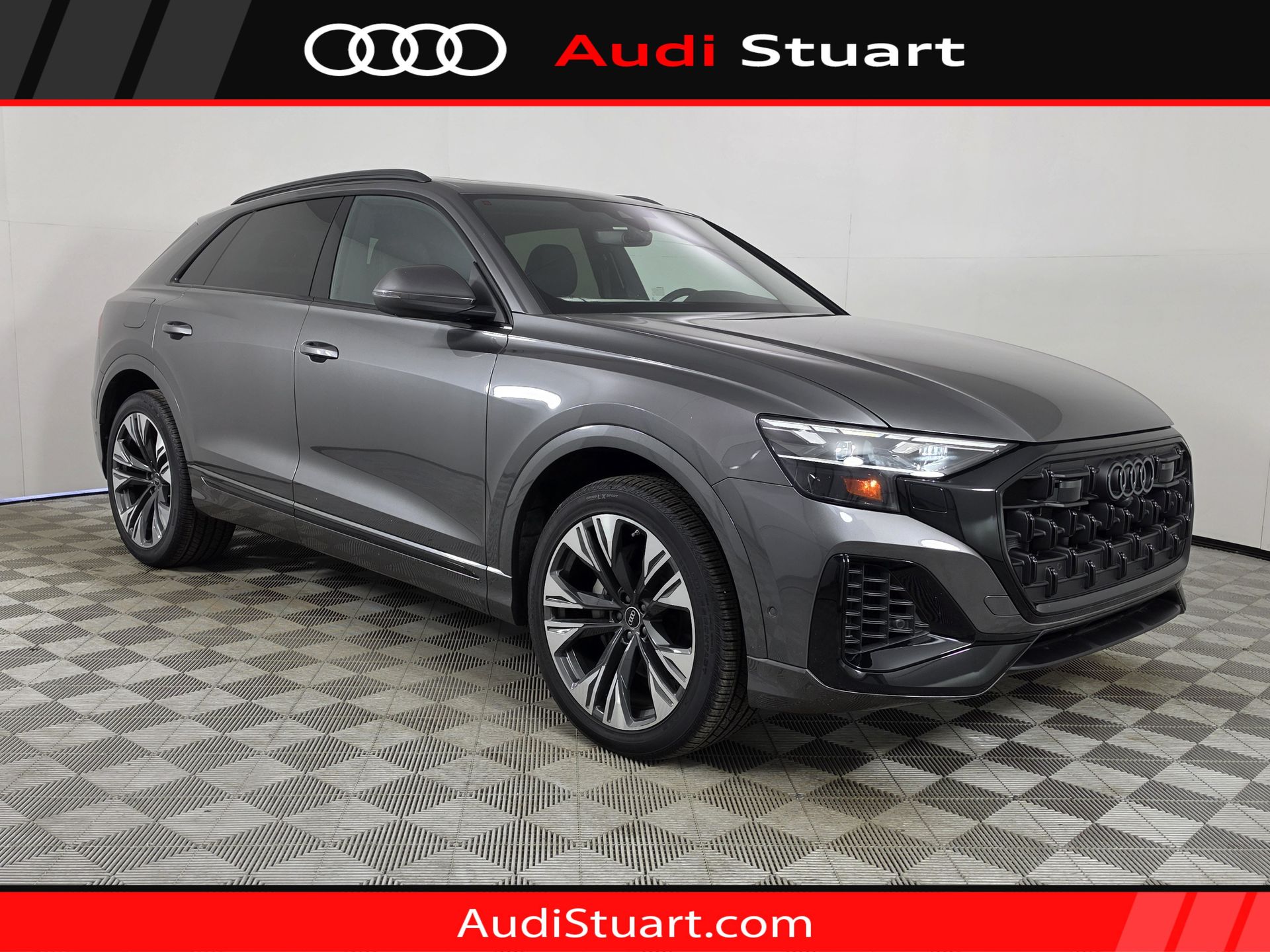 Gray 2025 Audi Q8 SUV / Crossover All-Wheel Drive 8-Speed Automatic