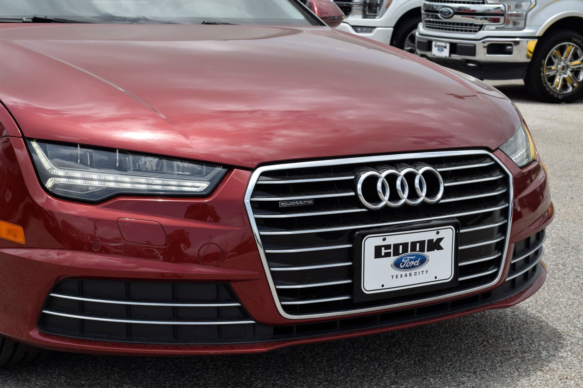 2017 Audi A7 3.0T Premium Plus Red at Community Toyota