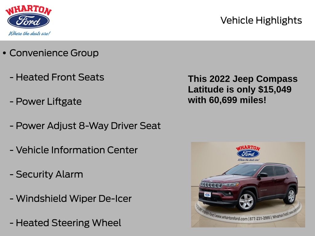 2022 Jeep Compass Latitude - 9