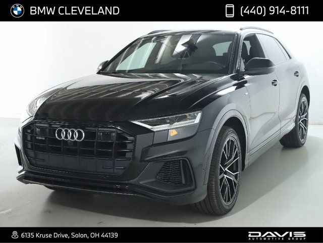 Orca Black Metallic 2020 Audi Q8 quattro Premium Plus 55 TFSI SUV / Crossover All-Wheel Drive 8-Speed Automatic