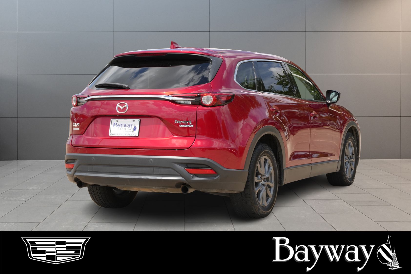 2021 Mazda CX-9 Touring Red at Joe Myers Mazda Kia