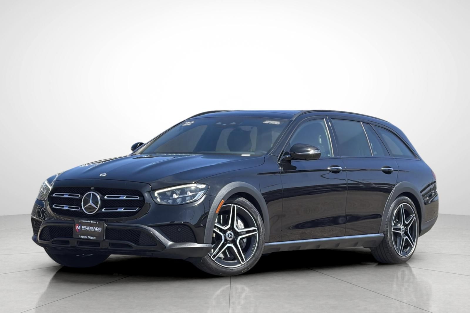 Obsidian Black Metallic 2022 Mercedes-Benz E-Class All-Terrain Wagon All-Wheel Drive 9-Speed Automatic