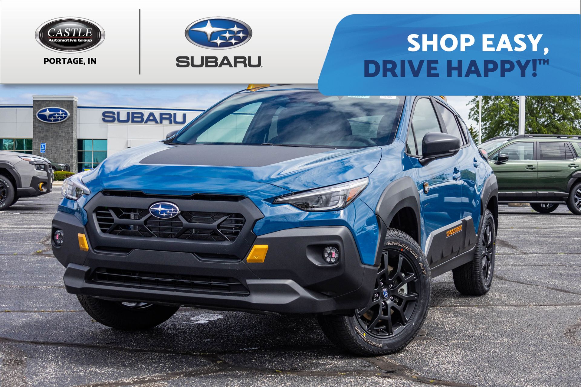 Geyser Blue 2026 Subaru Crosstrek SUV / Crossover All-Wheel Drive Continuously Variable Transmission