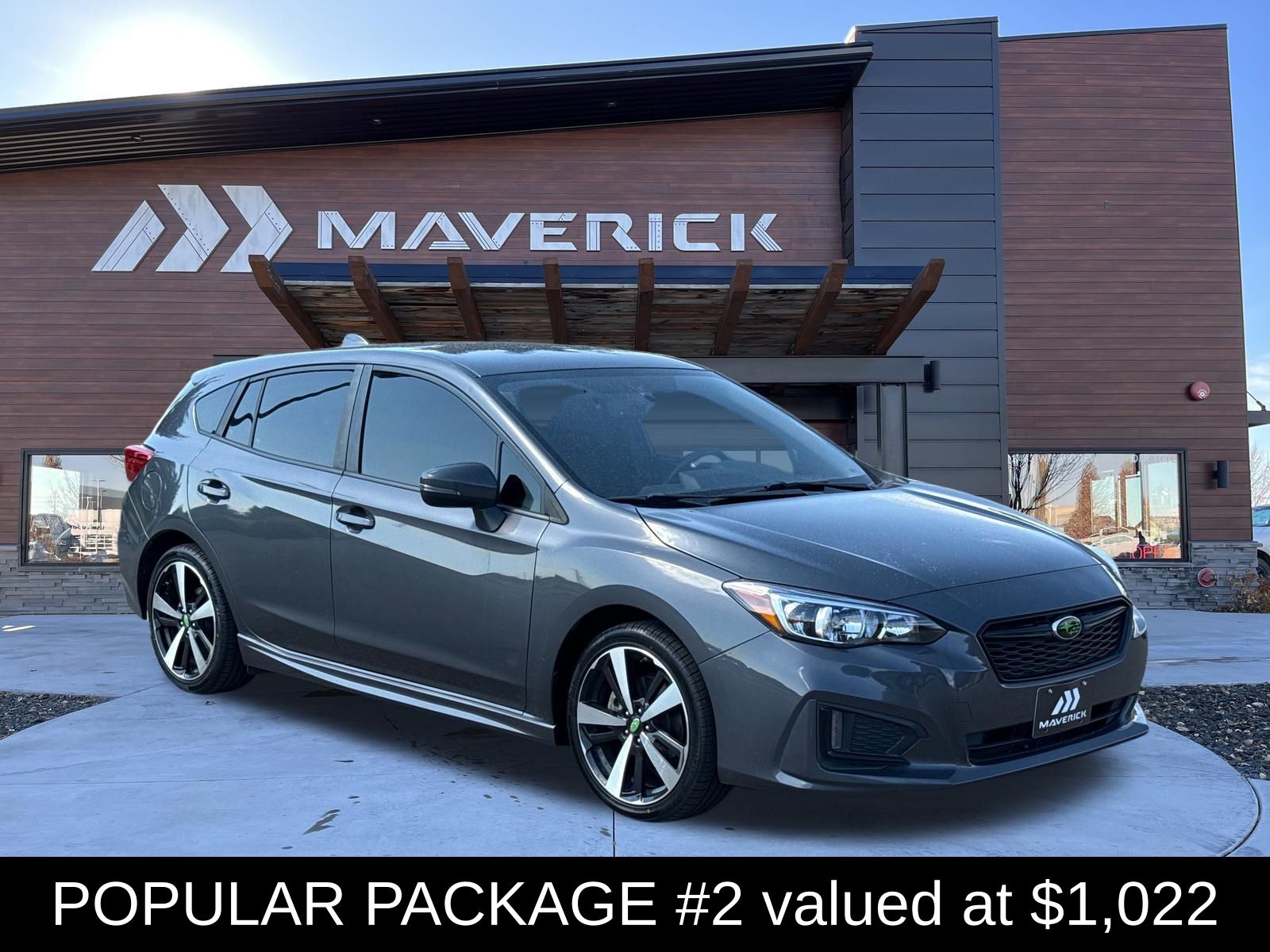 Magnetite Gray Metallic 2019 Subaru Impreza Hatchback All-Wheel Drive Continuously Variable Transmission