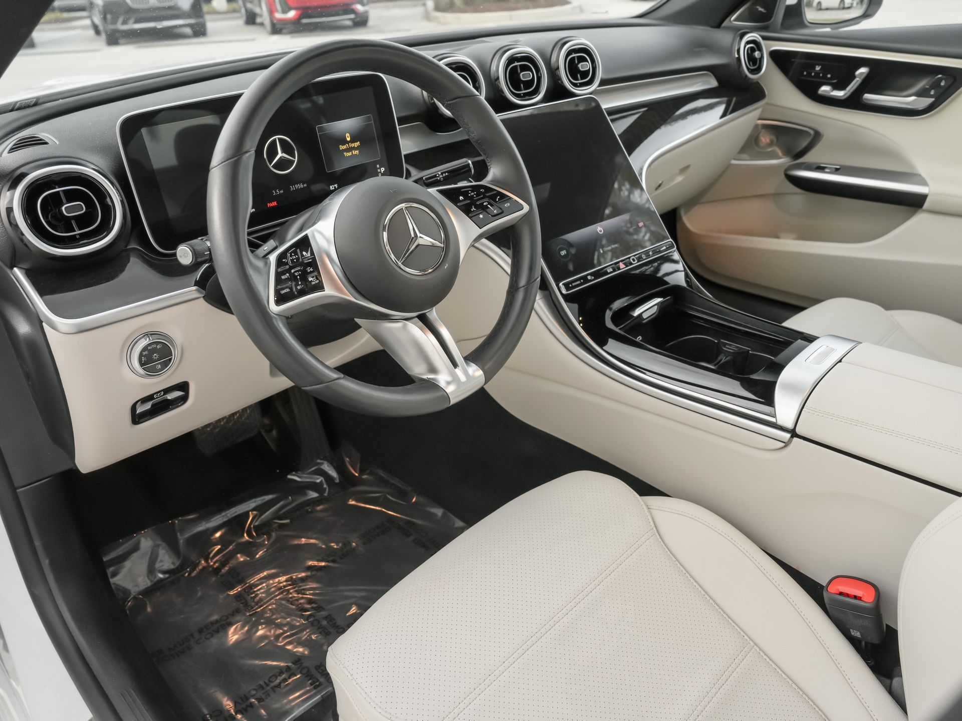 used 2024 Mercedes-Benz C-Class car, priced at $32,750