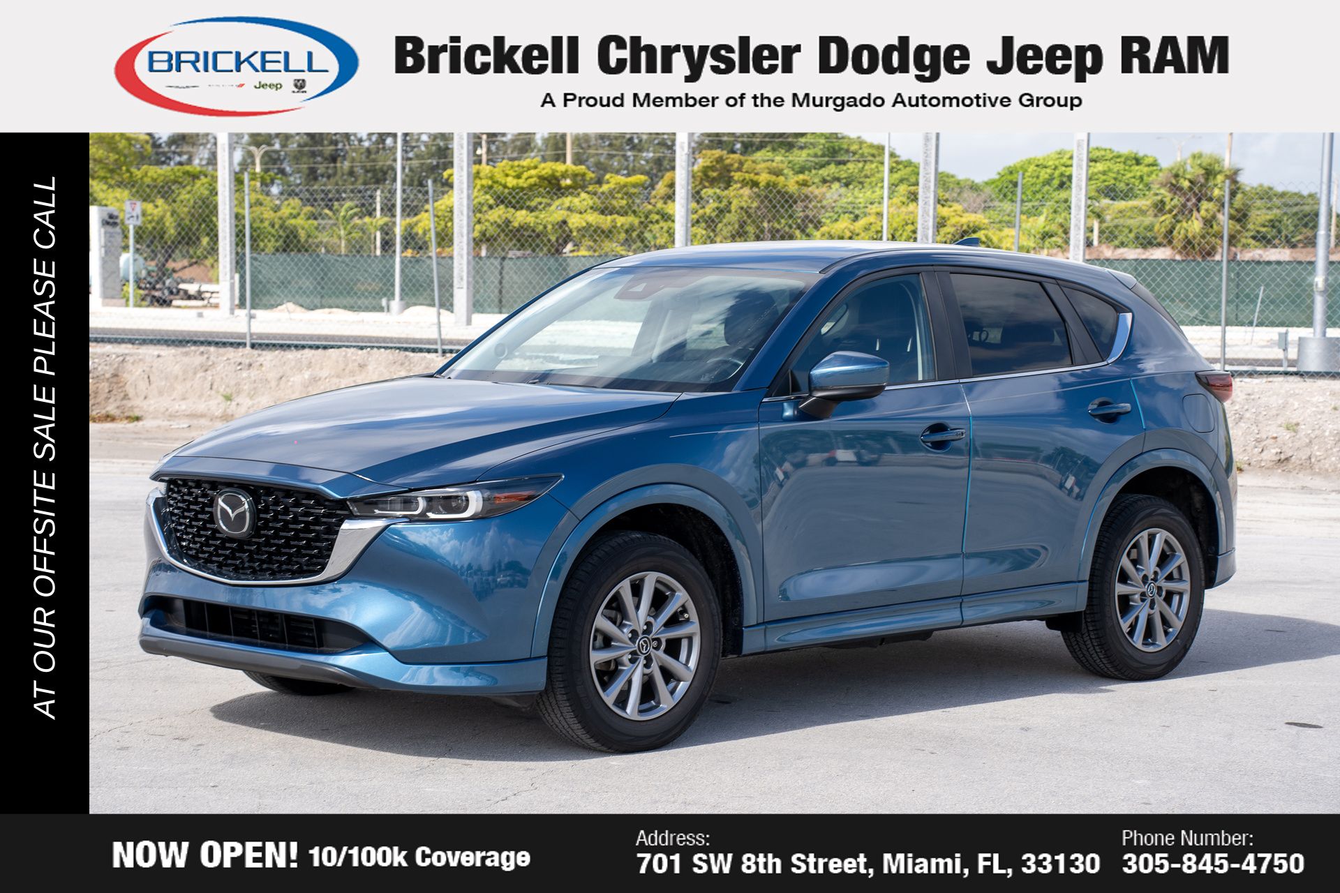 Eternal Blue Mica 2024 Mazda CX-5 2.5 S Select AWD SUV / Crossover All-Wheel Drive 6-Speed Automatic