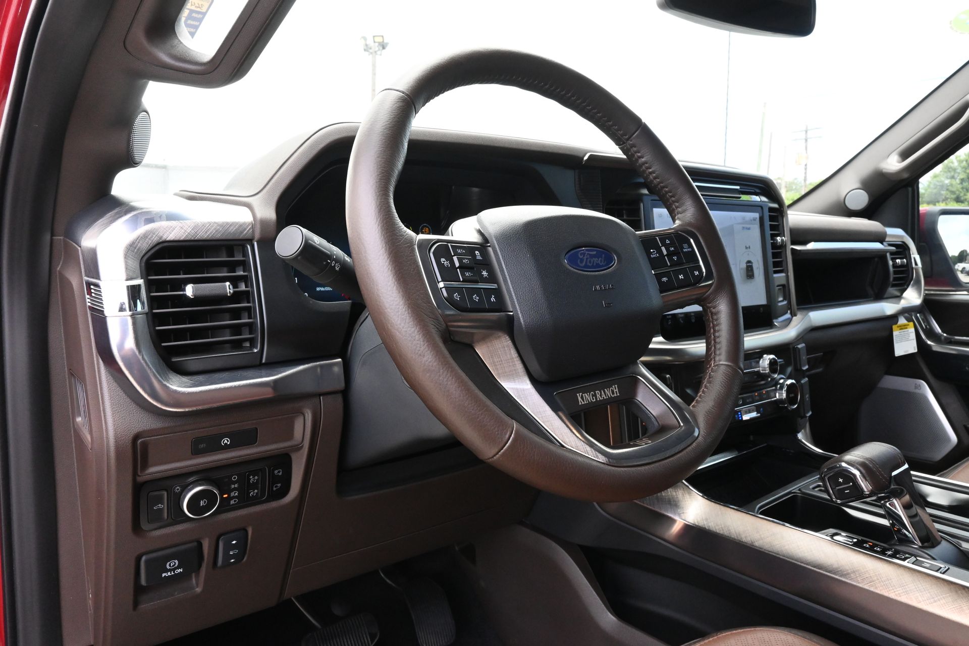 2025 Ford F-150 King Ranch Red at Classic Elite Chevrolet Hwy 6