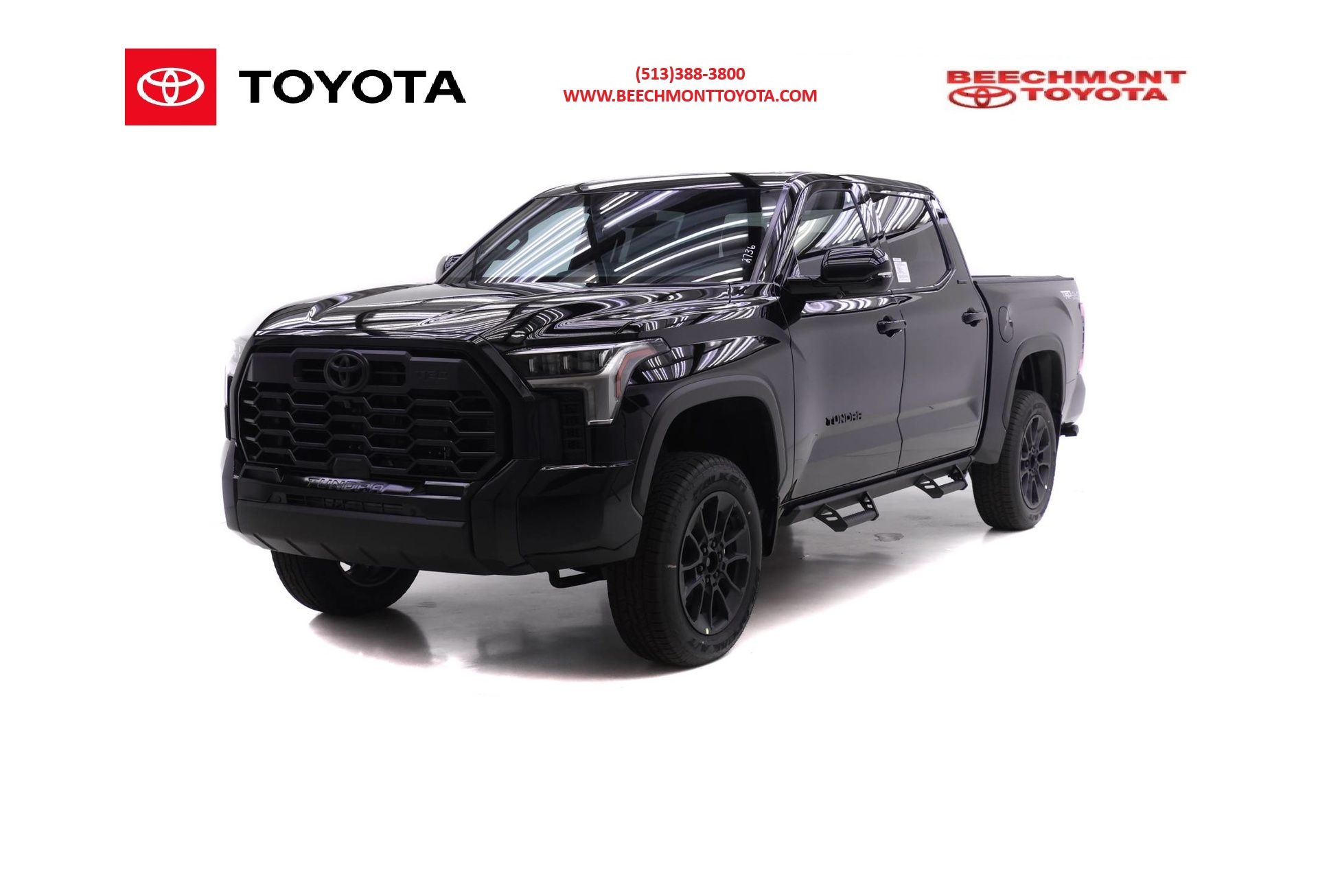 Midnight Black Metallic 2026 Toyota Tundra Pickup Truck Four-Wheel Drive Automatic