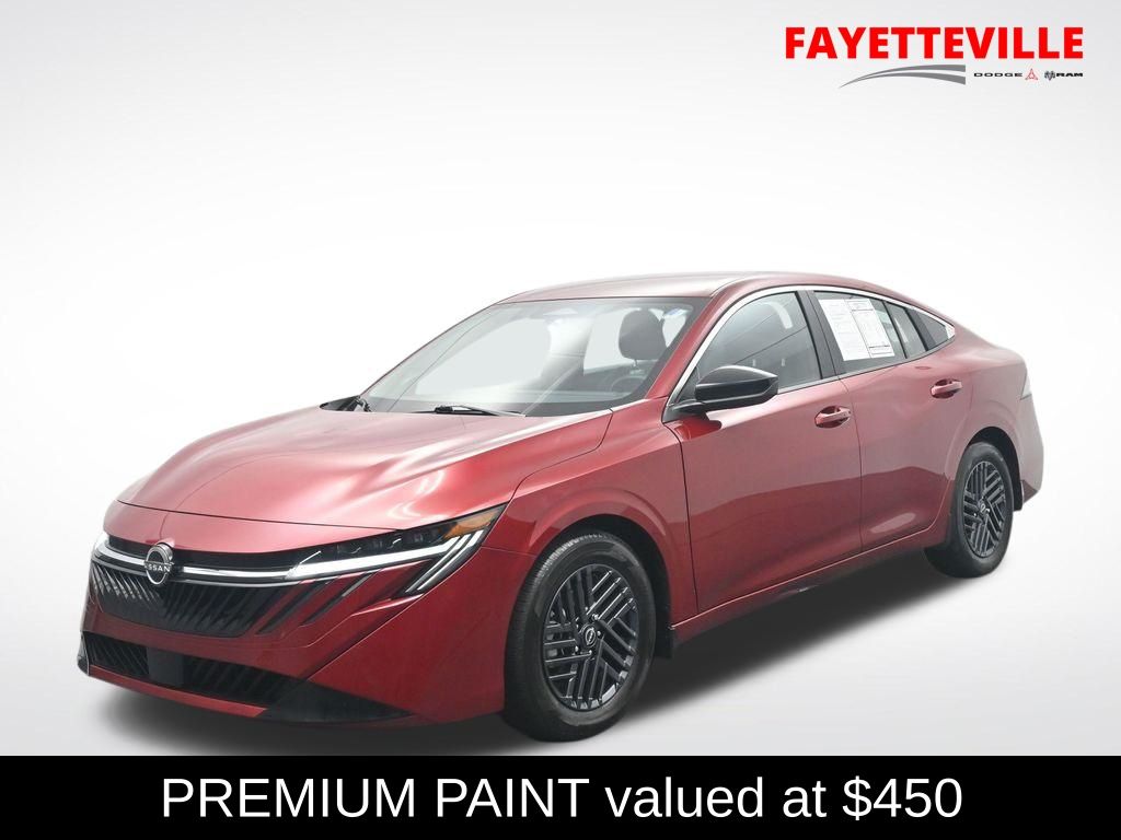 Red (Scarlet Ember Tintcoat) 2026 Nissan Sentra Sedan Front-Wheel Drive Continuously Variable Transmission