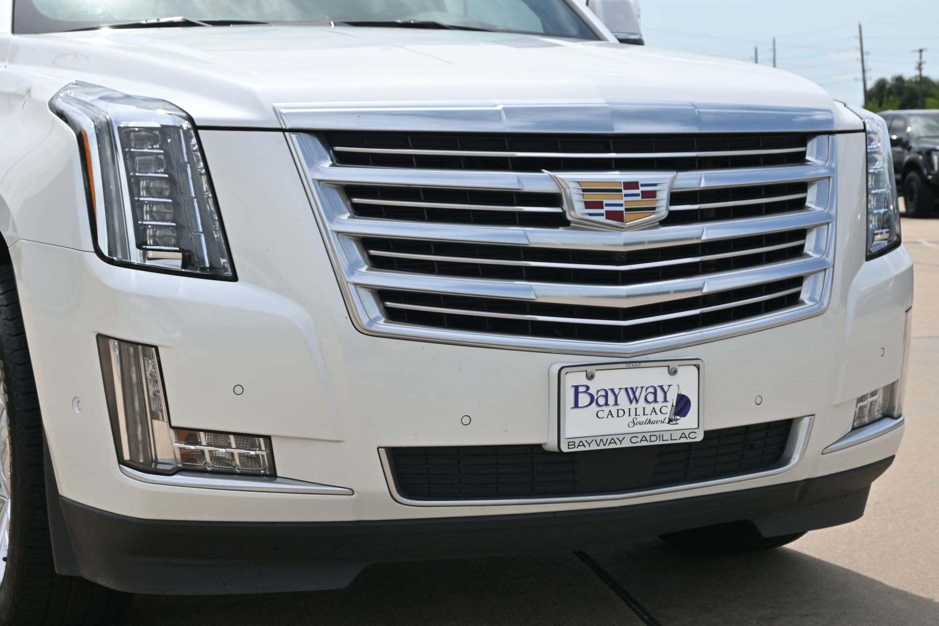 2017 Cadillac Escalade Platinum Edition White at Parkway Family Mazda