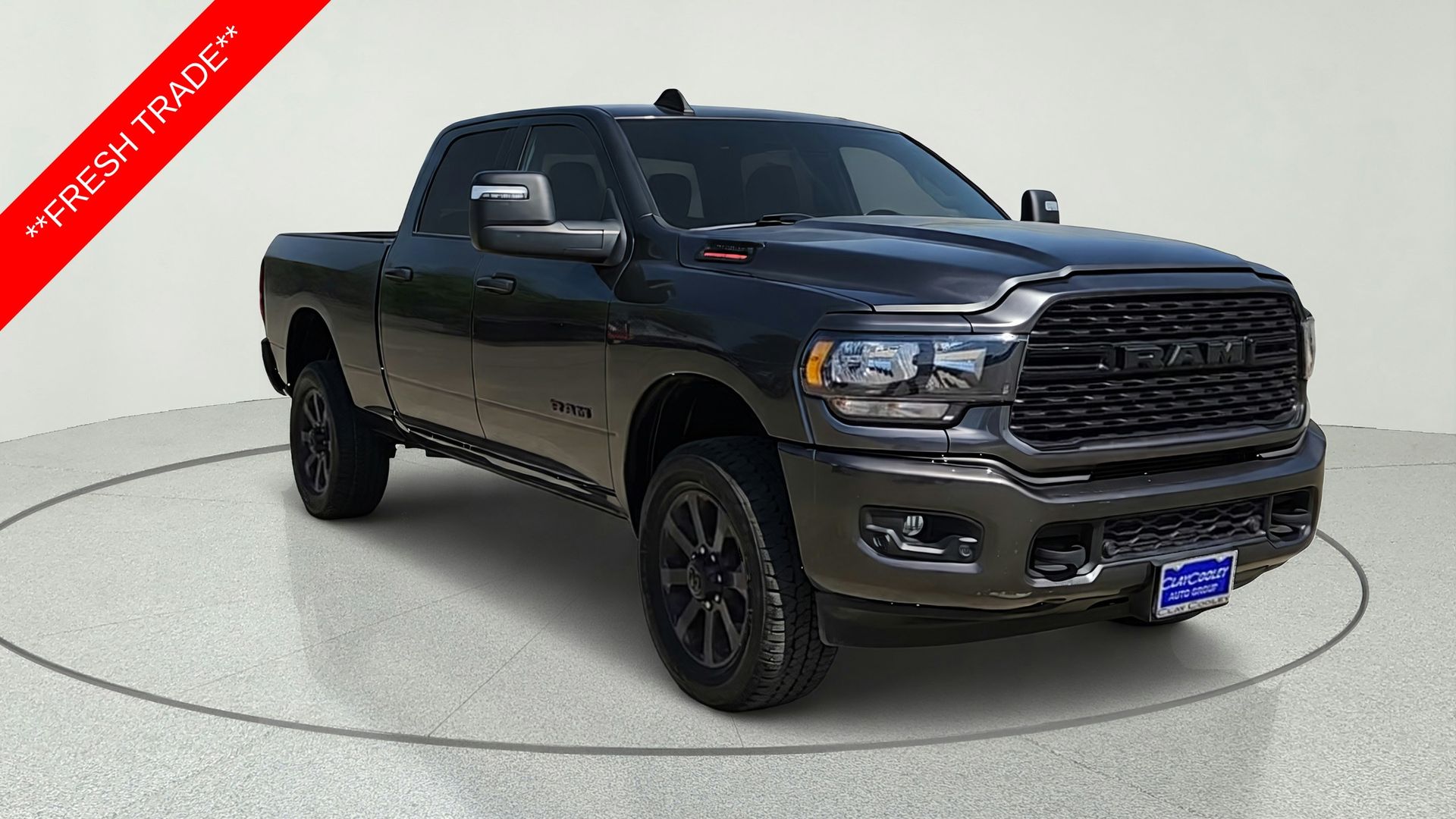 Gray (Granite Crystal Metallic Clearcoat) 2023 RAM 2500 Pickup Truck Four-Wheel Drive 6-Speed Automatic