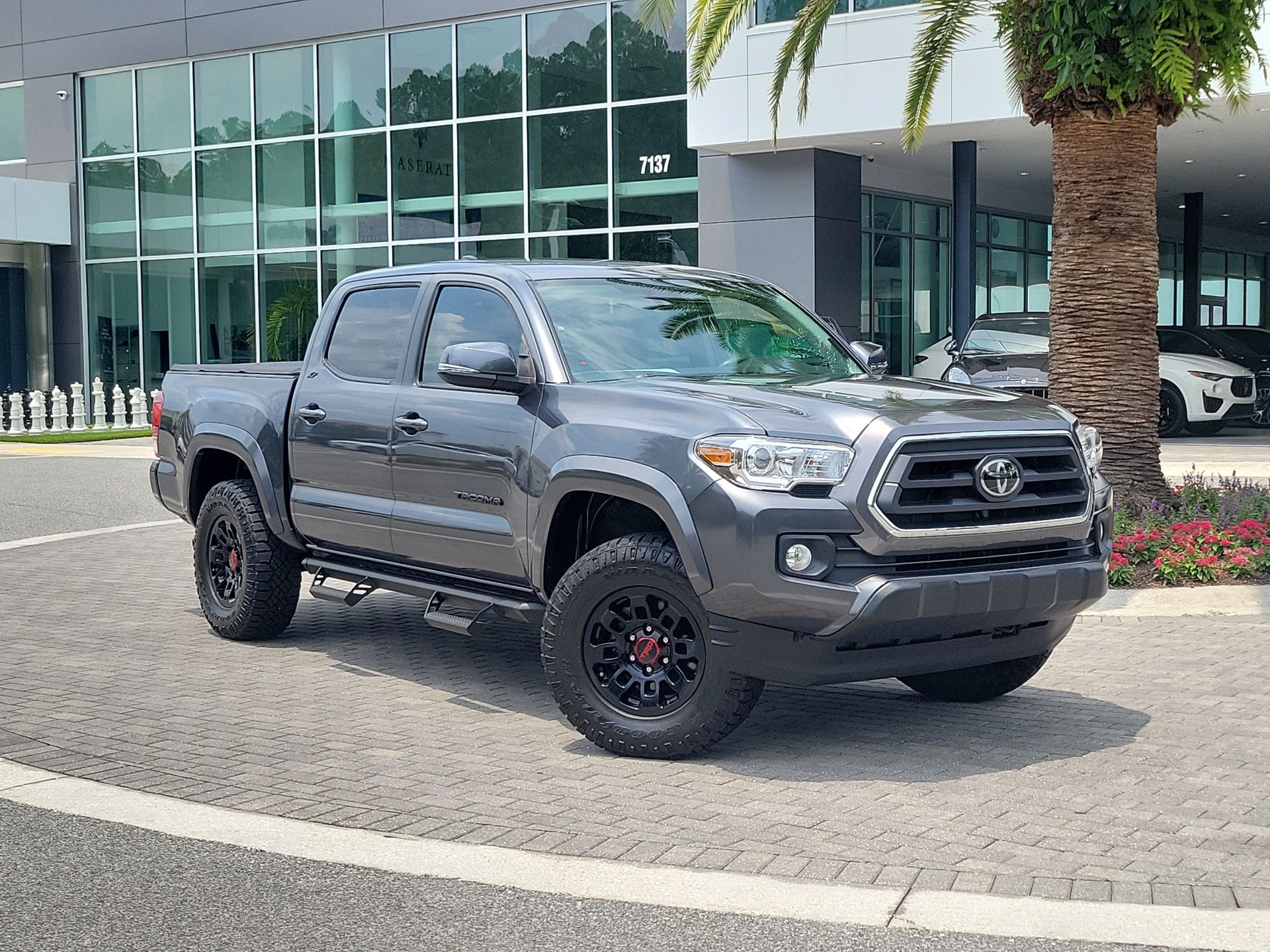 Magnetic Gray Metallic 2022 Toyota Tacoma Pickup Truck 4X2 6-Speed Automatic