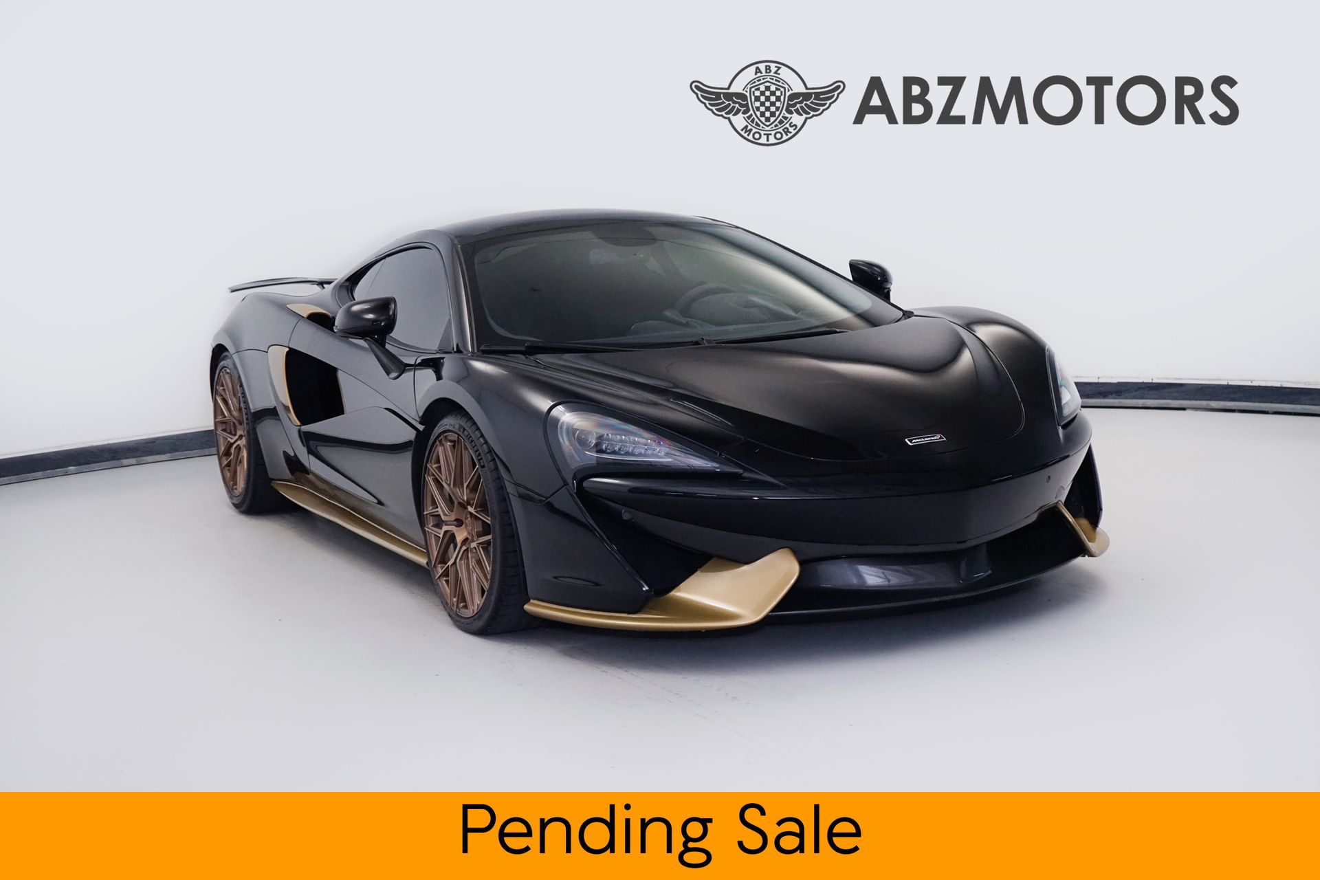 Black 2017 McLaren 570GT Coupe Rear-Wheel Drive Automatic