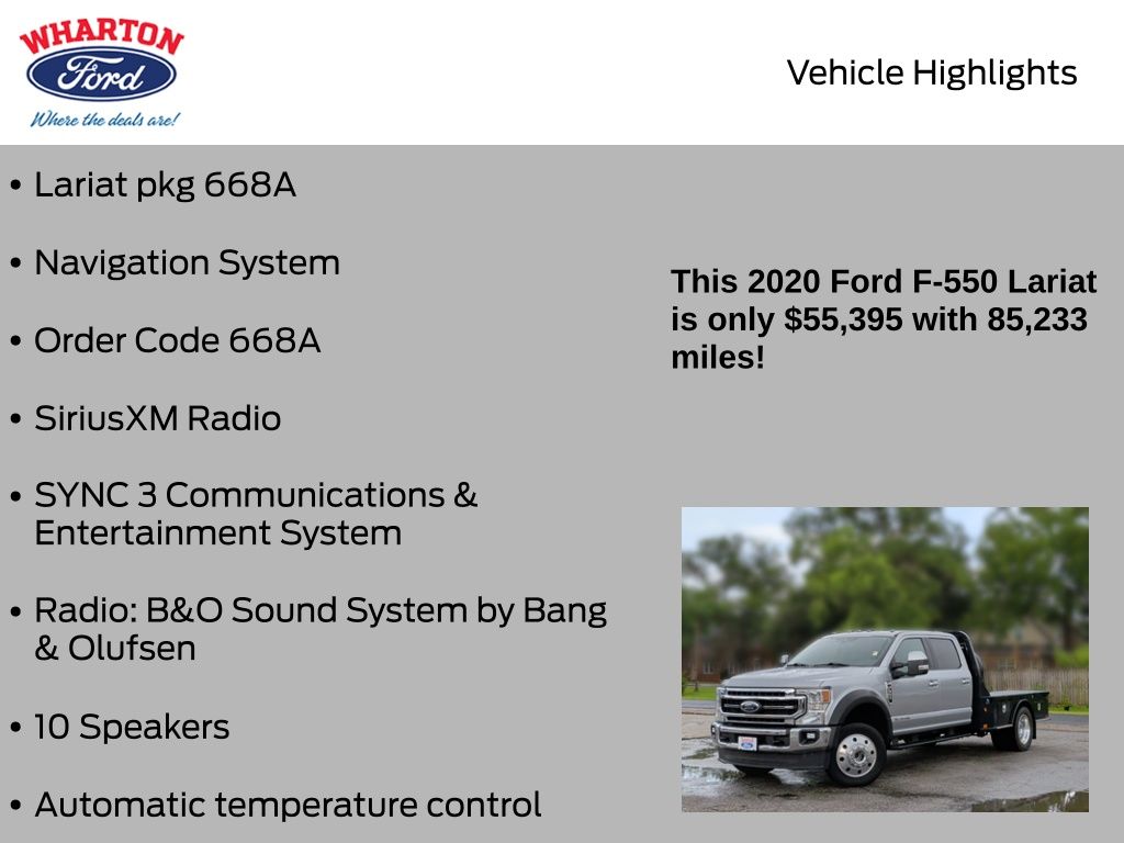 2020 Ford F-550SD Lariat - 5