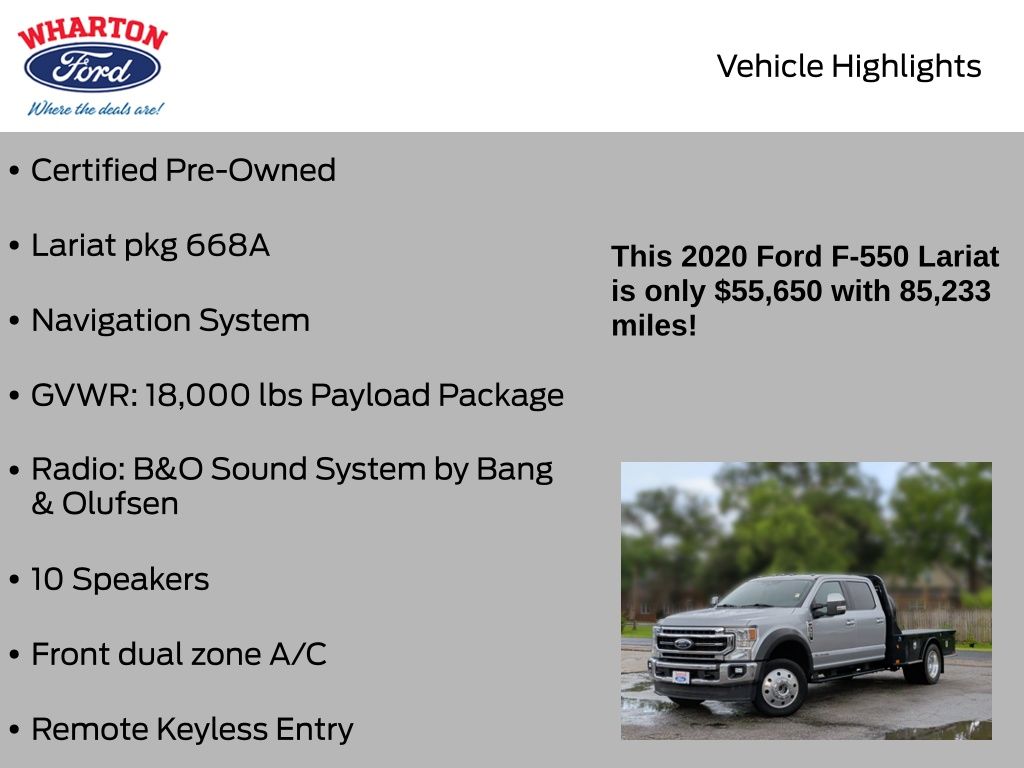 2020 Ford F-550SD Lariat - 5