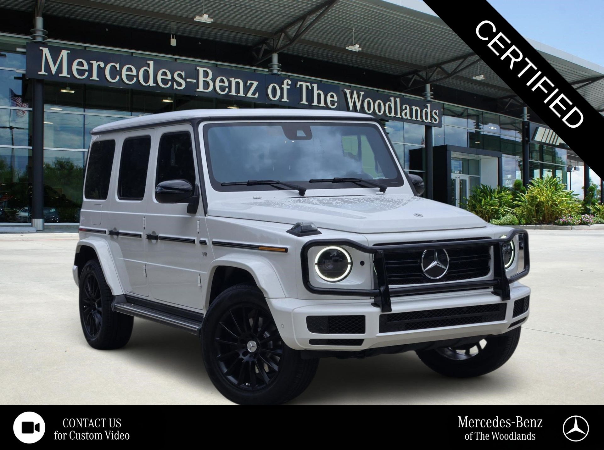 Polar White 2022 Mercedes-Benz G-Class SUV / Crossover All-Wheel Drive 9-Speed Automatic