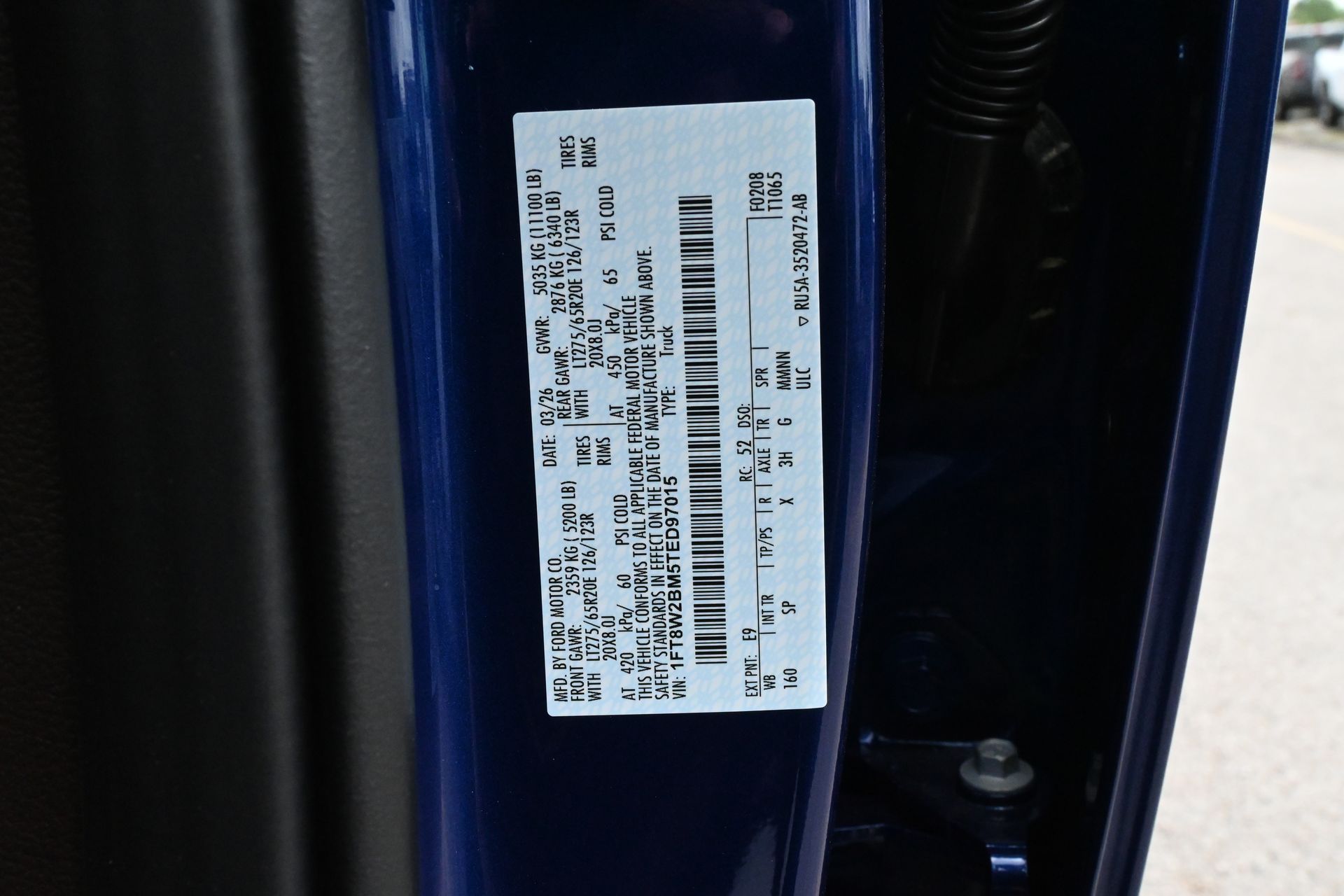 2026 Ford F-250SD King Ranch Blue at EAG Ford Navasota