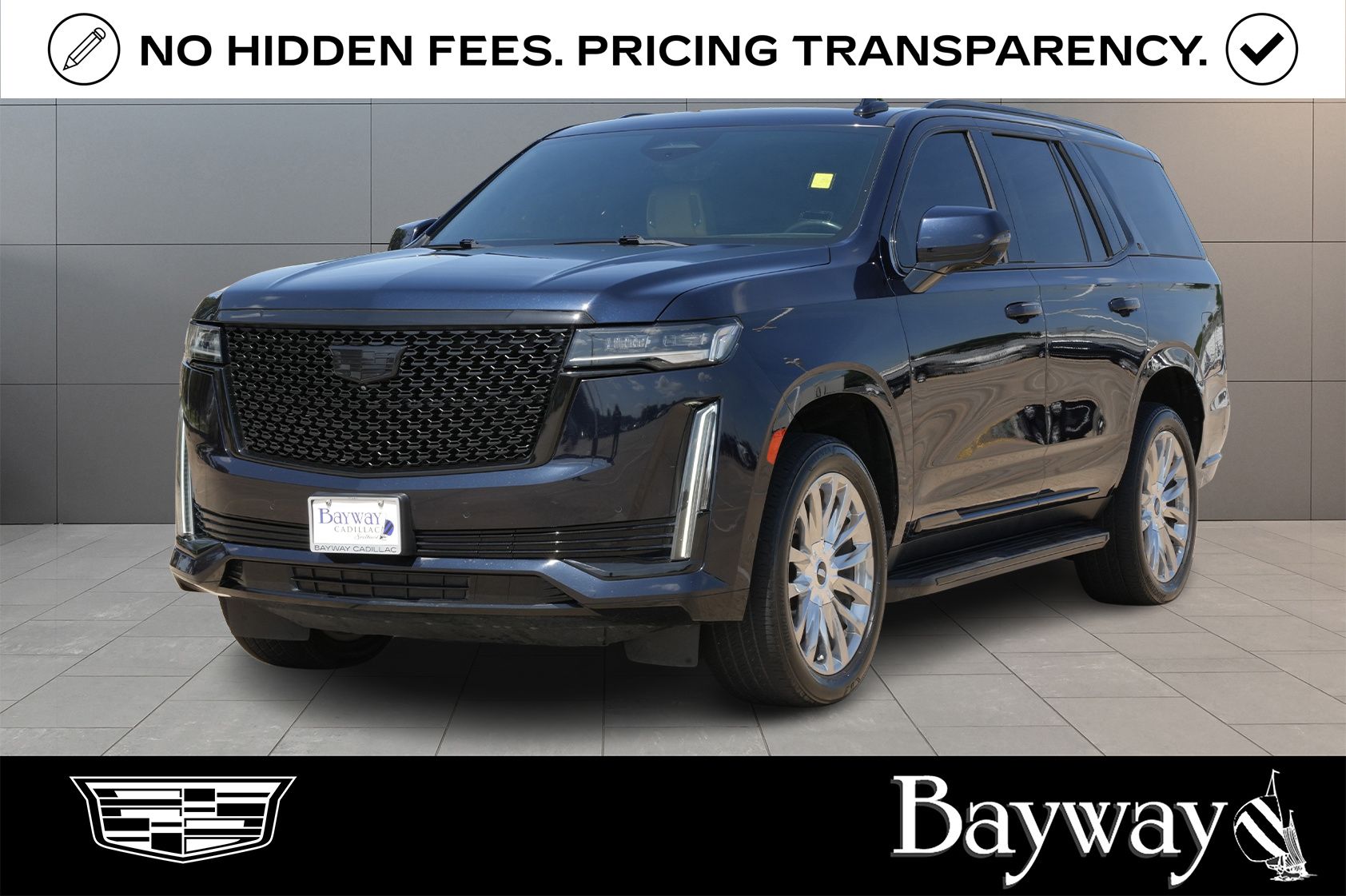 2021 Cadillac Escalade Premium Luxury Blue at Bayway Cadillac Southwest