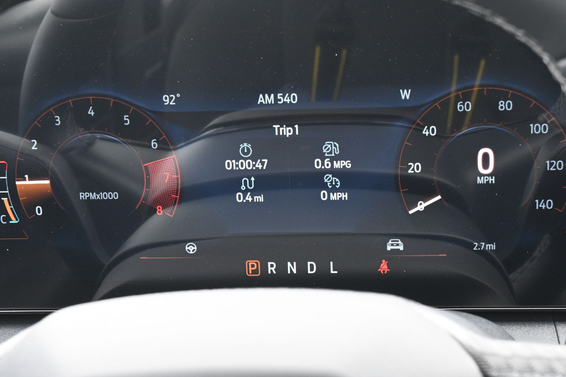 2026 Ford Mustang EcoBoost White at Wharton Ford