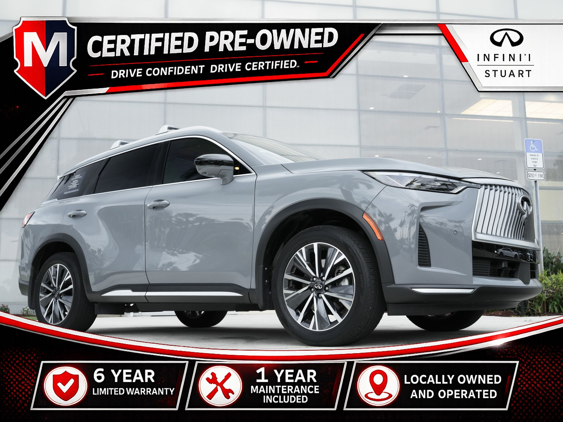 Harbor Gray 2026 INFINITI QX60 Luxe FWD SUV / Crossover Front-Wheel Drive 9-Speed Automatic