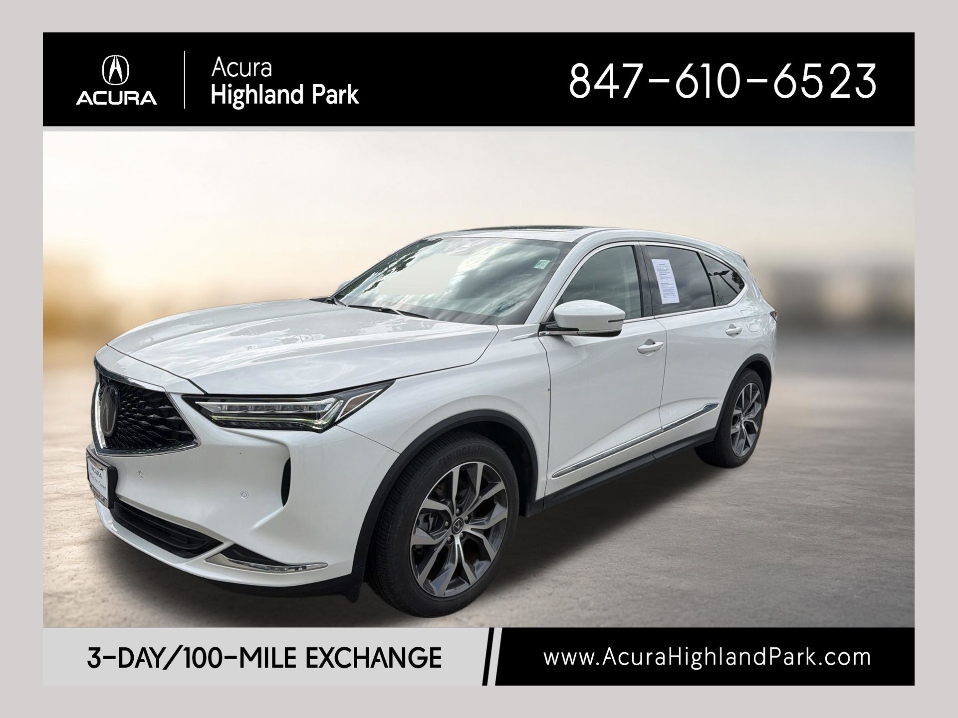 2023 Acura MDX Blanco (Platinum White Pearl) SUV/Crossover Tracción en las cuatro ruedas Automática