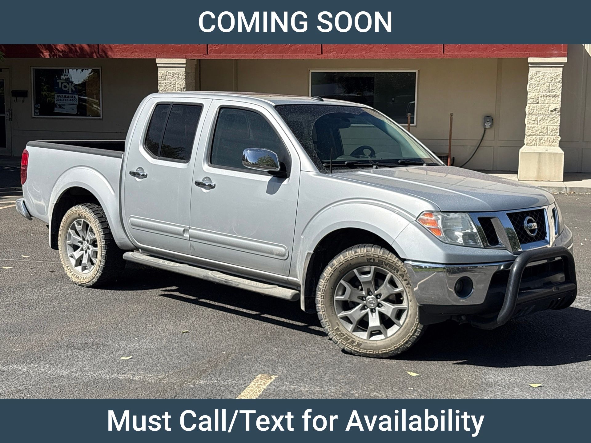 Brilliant Silver Metallic 2019 Nissan Frontier Pickup Truck Four-Wheel Drive Automatic