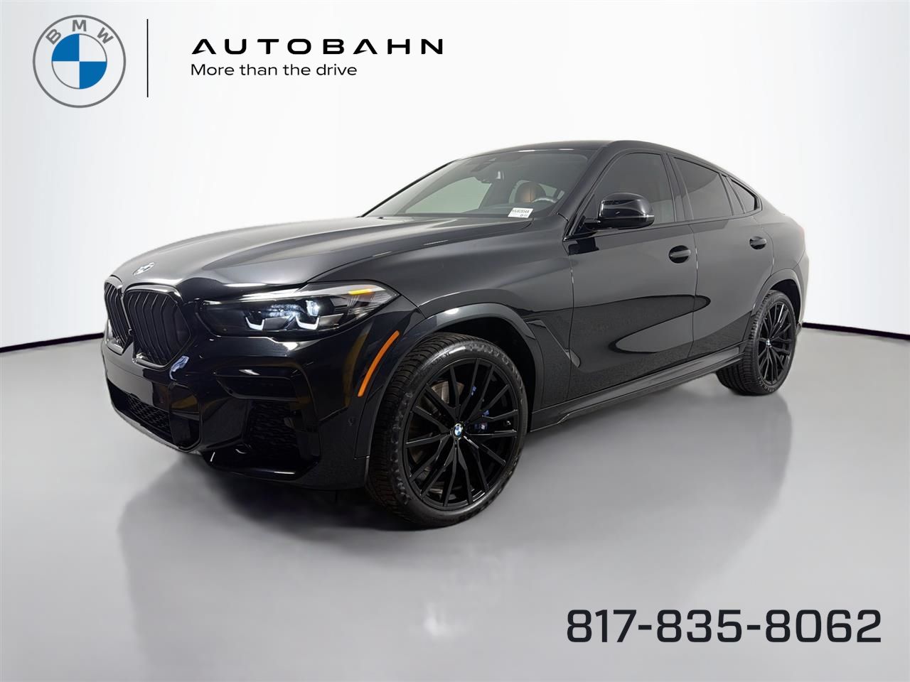 Black Sapphire Metallic 2022 BMW X6 xDrive40i AWD SUV / Crossover All-Wheel Drive 8-Speed Automatic