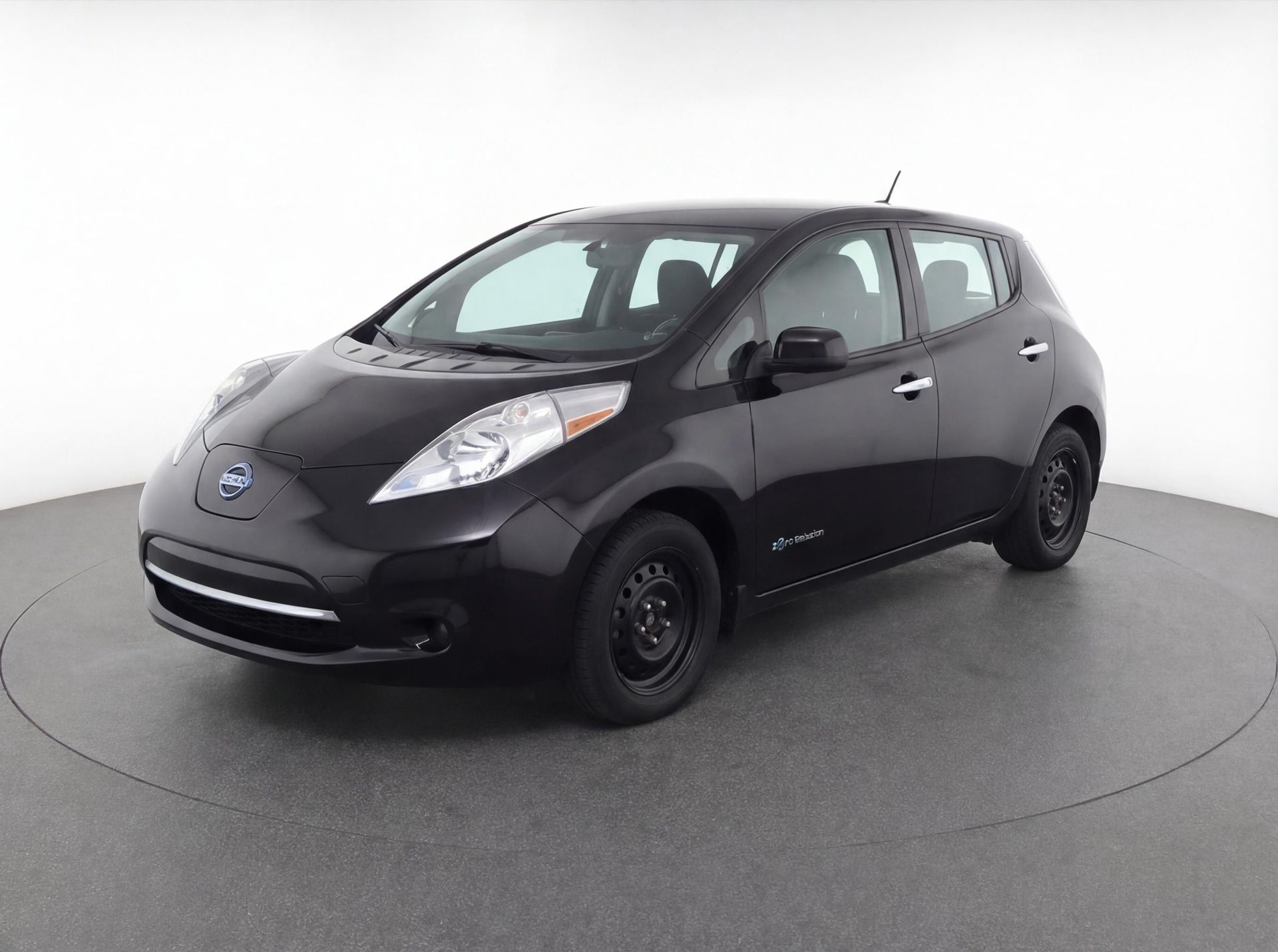 Super Black 2017 Nissan LEAF S Hatchback Front-Wheel Drive Automatic
