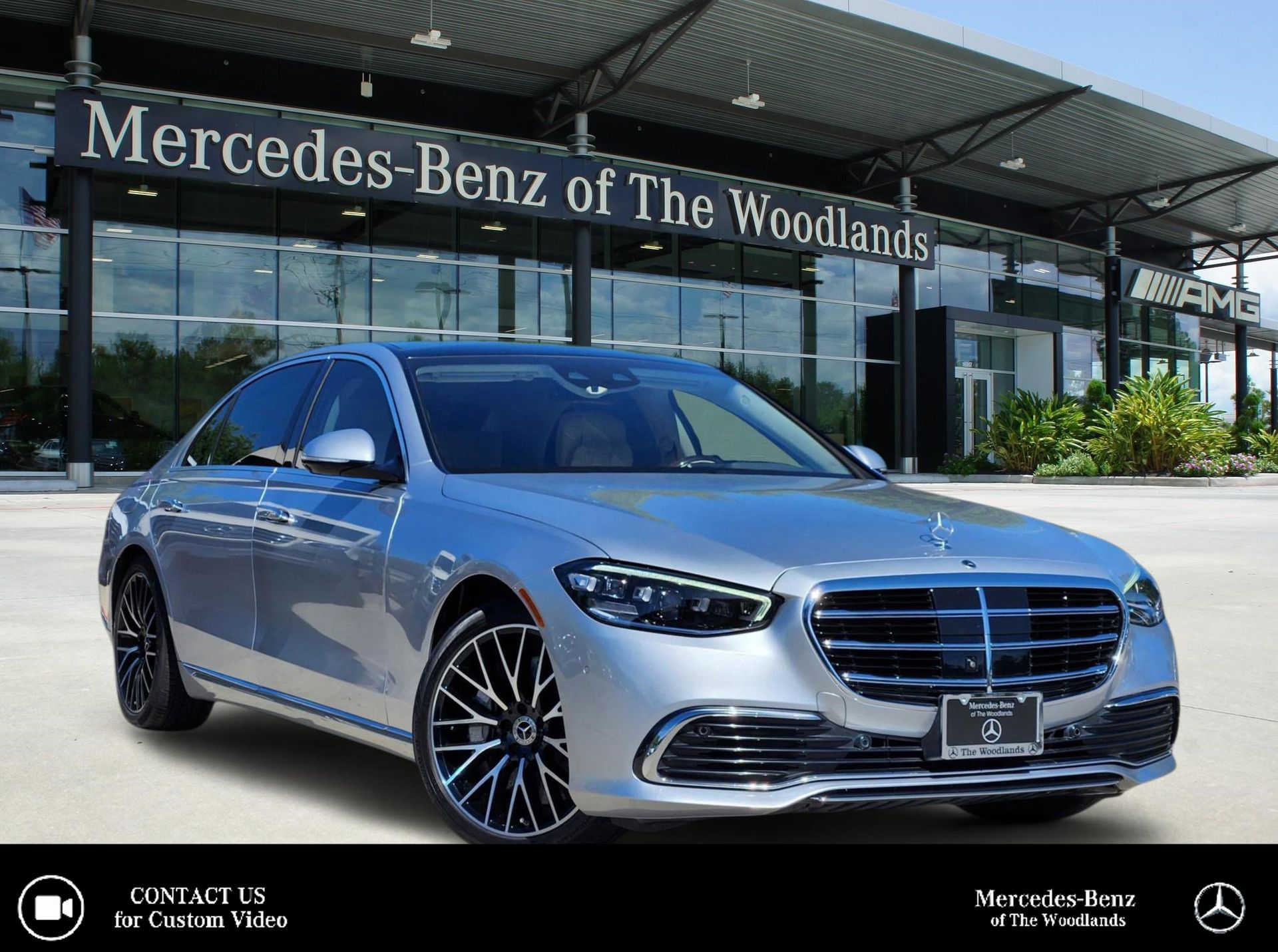 Cirrus Silver Metallic 2022 Mercedes-Benz S-Class S 580 4MATIC AWD Sedan All-Wheel Drive 9-Speed Automatic