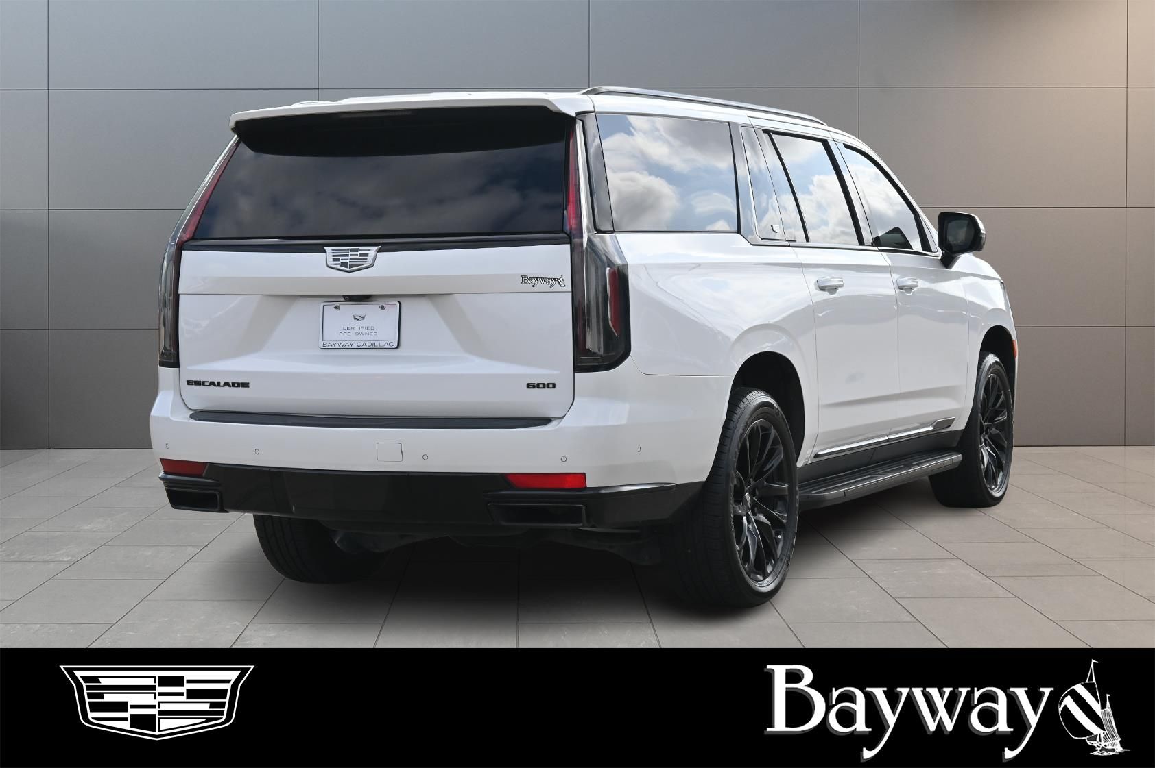2022 Cadillac Escalade ESV Sport Platinum White at DeMontrond Automotive Group
