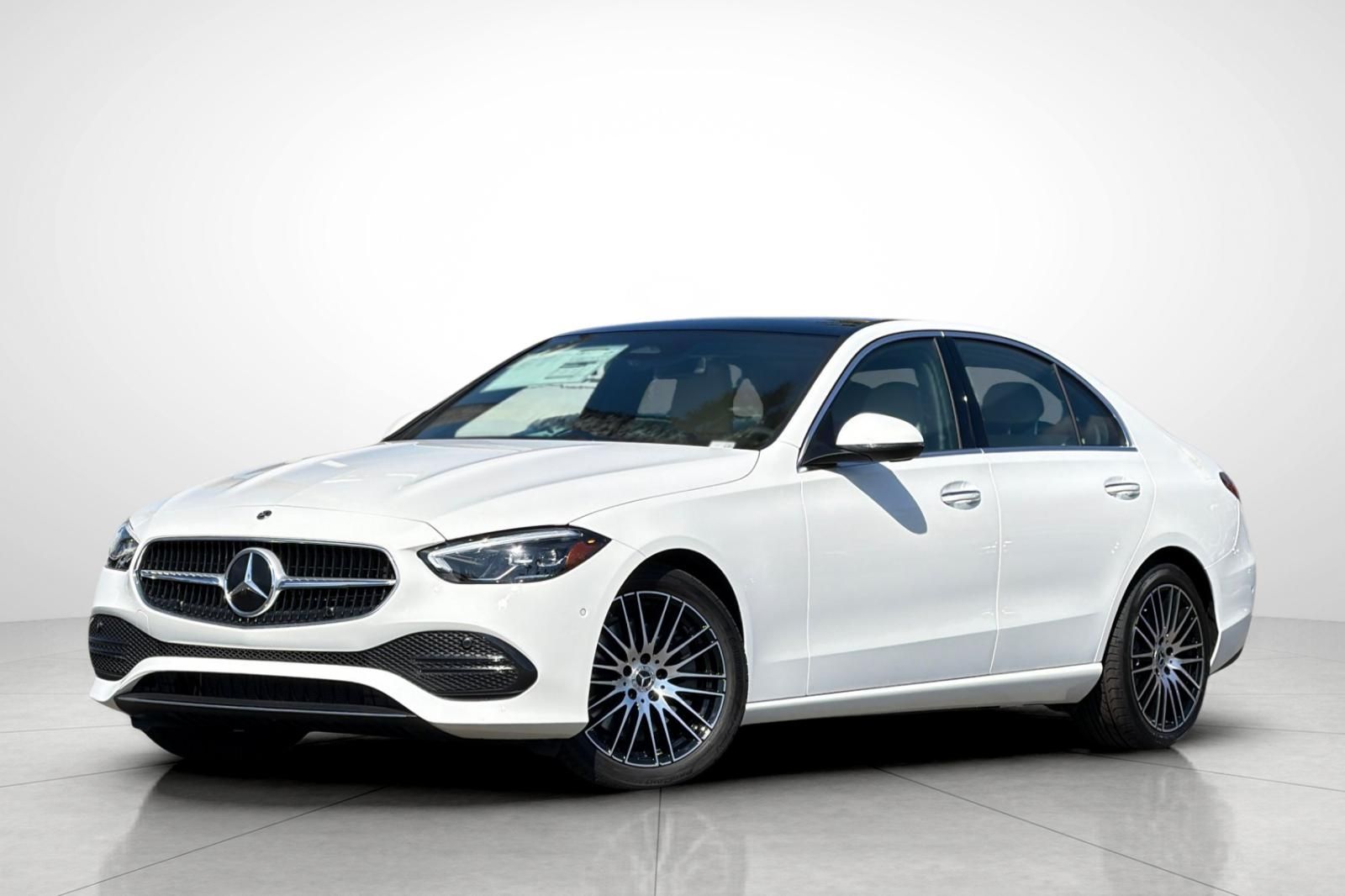 Polar White 2026 Mercedes-Benz C-Class Sedan Rear-Wheel Drive 9-Speed Automatic