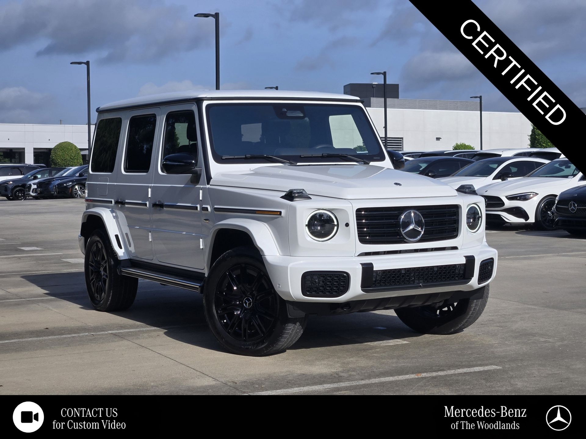 MANUFAKTUR Moonlight Whit 2025 Mercedes-Benz G-Class SUV / Crossover All-Wheel Drive 2-Speed Automatic