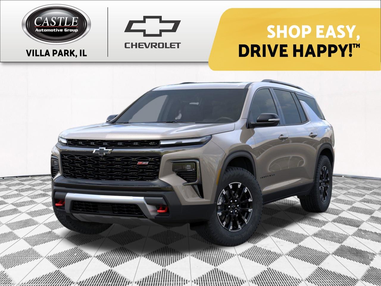 Sandstone 2026 Chevrolet Traverse SUV / Crossover Four-Wheel Drive 8-Speed Automatic
