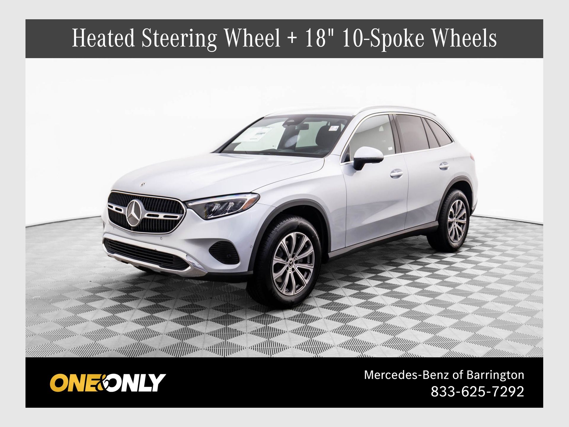 Cirrus Silver Metallic 2026 Mercedes-Benz GLC SUV / Crossover All-Wheel Drive 9-Speed Automatic