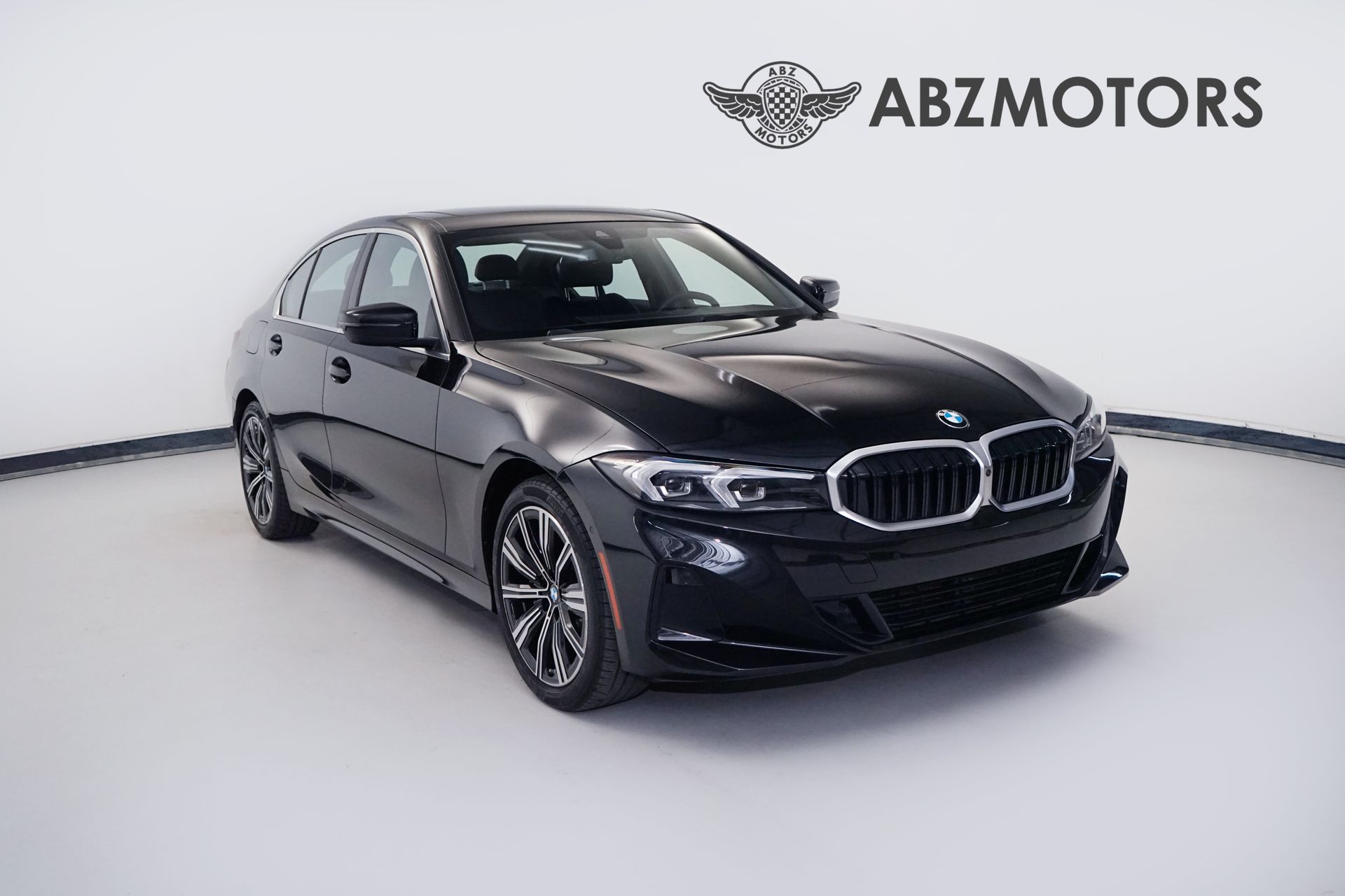 Black 2025 BMW 3 Series Sedan All-Wheel Drive Automatic